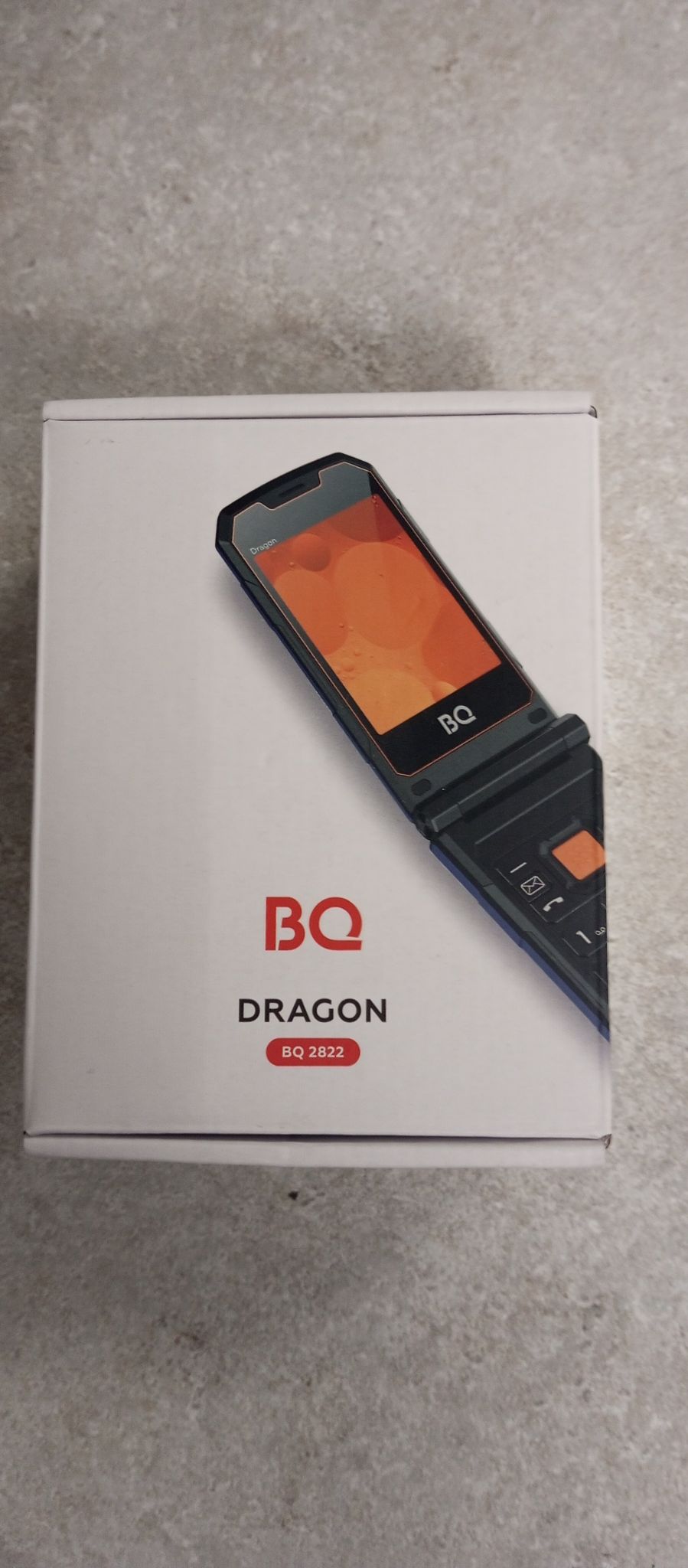 Мобильный телефон BQ 2822 Dragon Чёрно-оранжевый 4630055243617 — купить в  интернет-магазине ОНЛАЙН ТРЕЙД.РУ