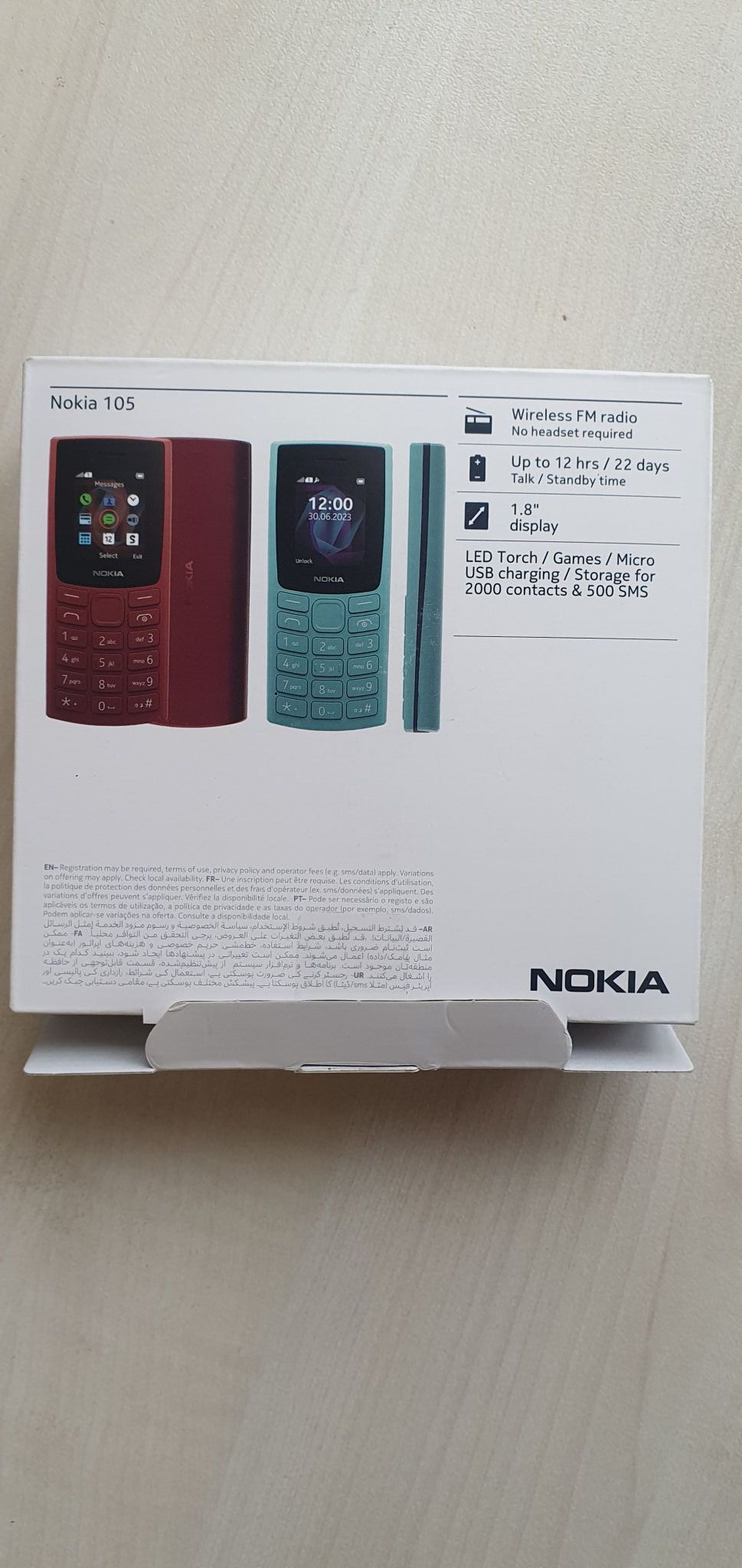 Мобильный телефон Nokia 105 SS (TA-1569) Черный 1GF019EPA2C03 — купить в  интернет-магазине ОНЛАЙН ТРЕЙД.РУ