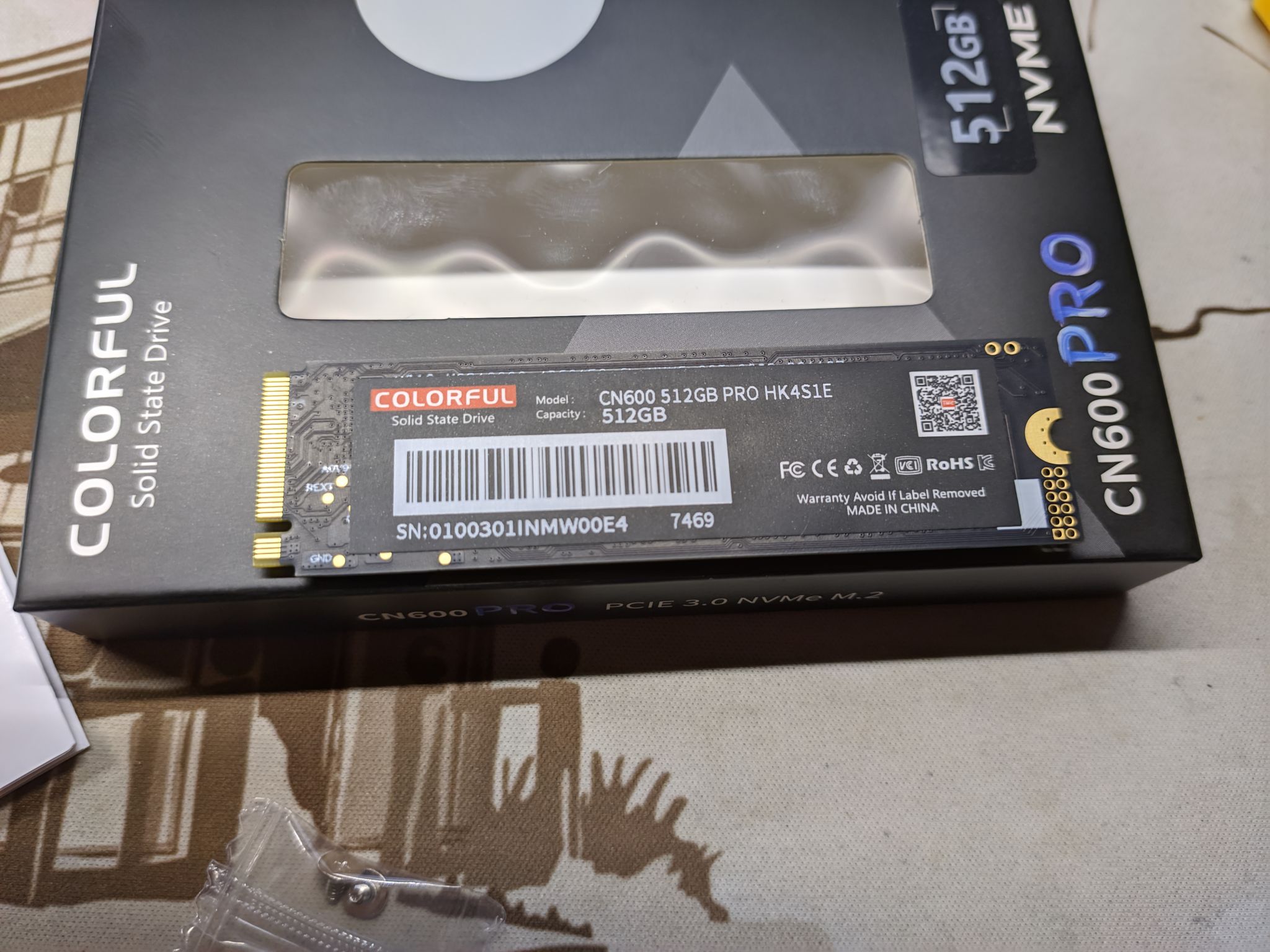 Ssd colorful cn600 512gb