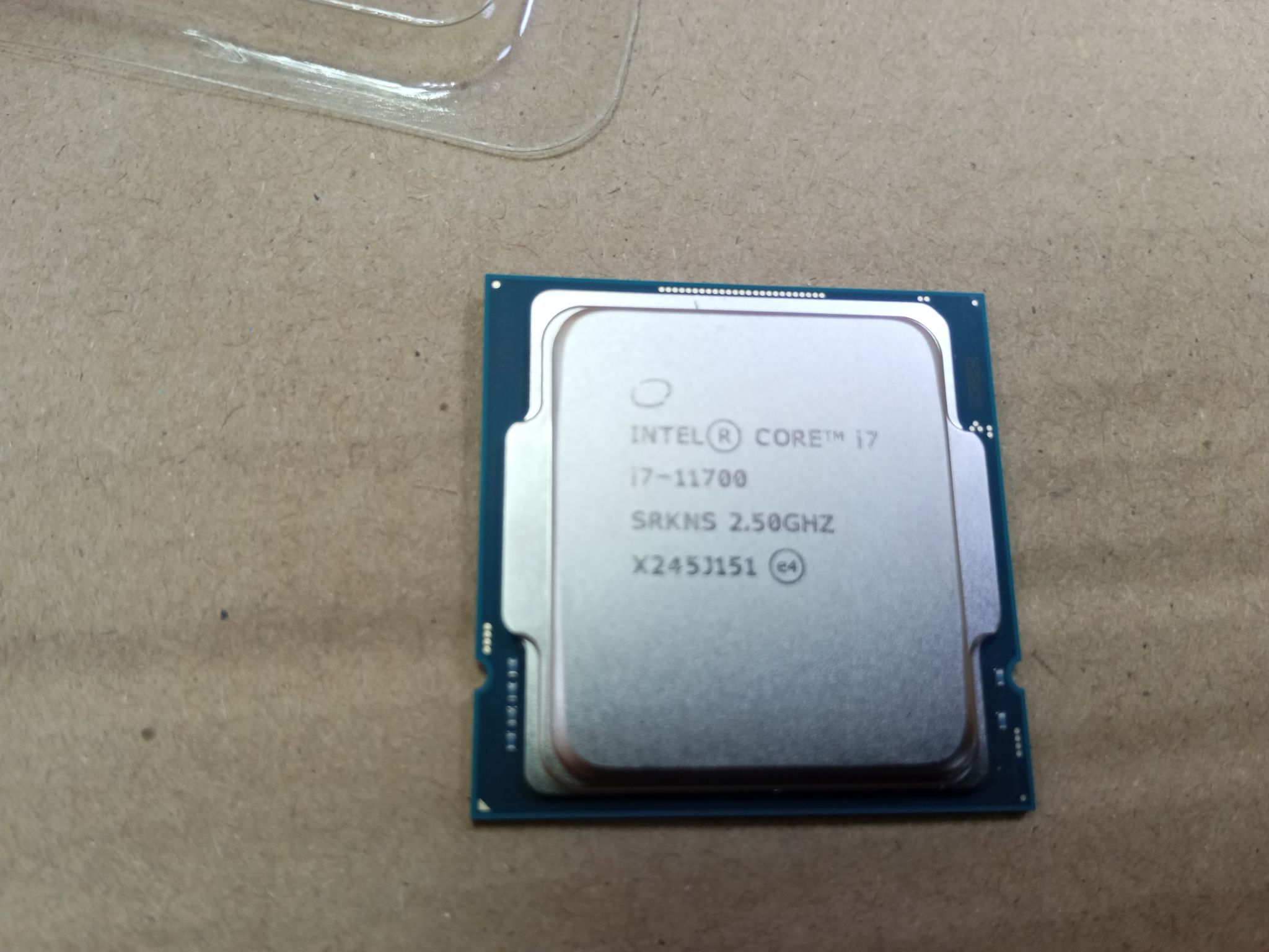 CPU Intel Core i7-11700 CPU LGA 1200 Amazon.com: Intel® Core™ i7-11700 Desktop Processor 8 Cores