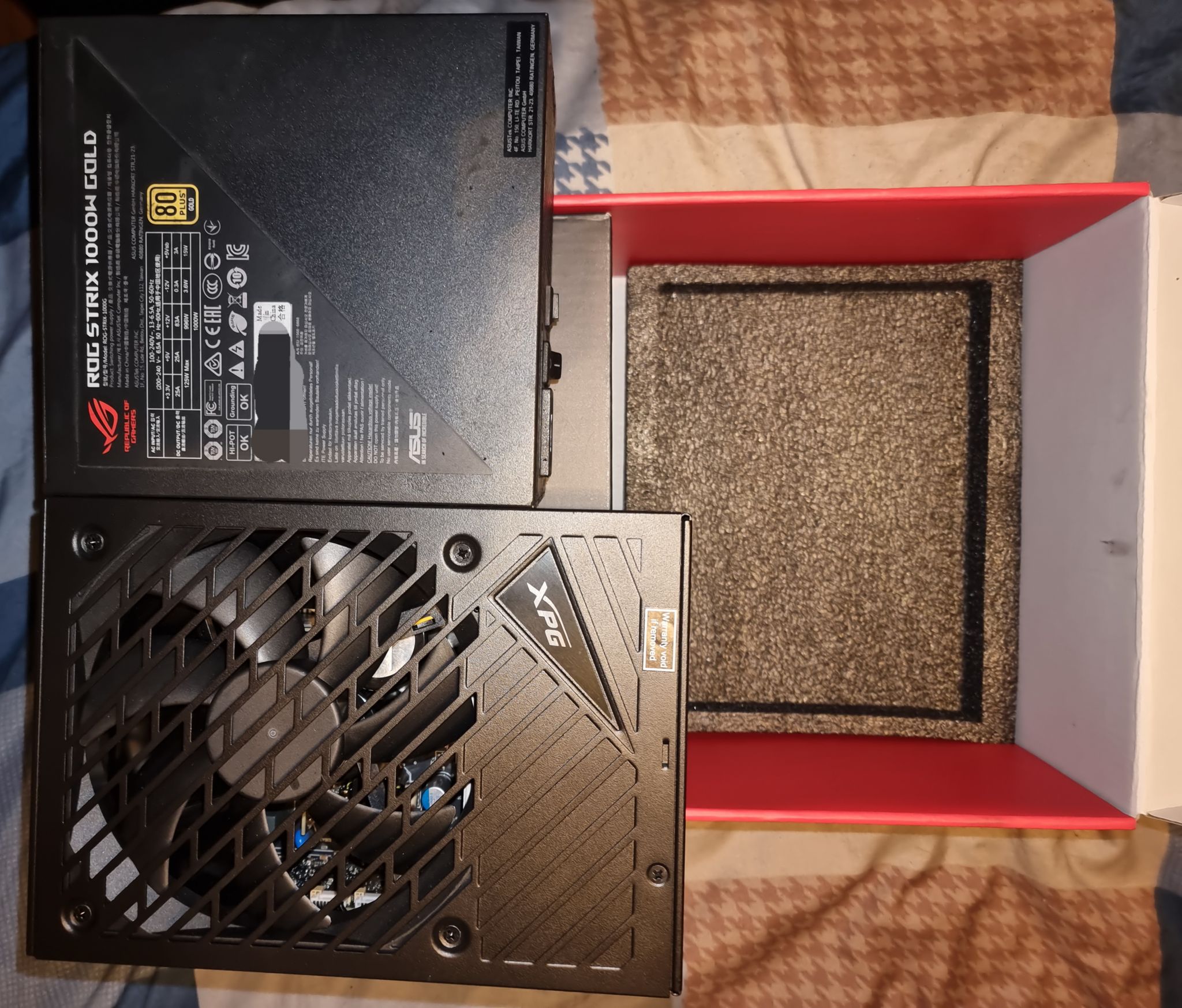 Alimentation PC XPG Fusion 1600W 80+ Titanium - Modulaire - Haute Performance Pour Gaming