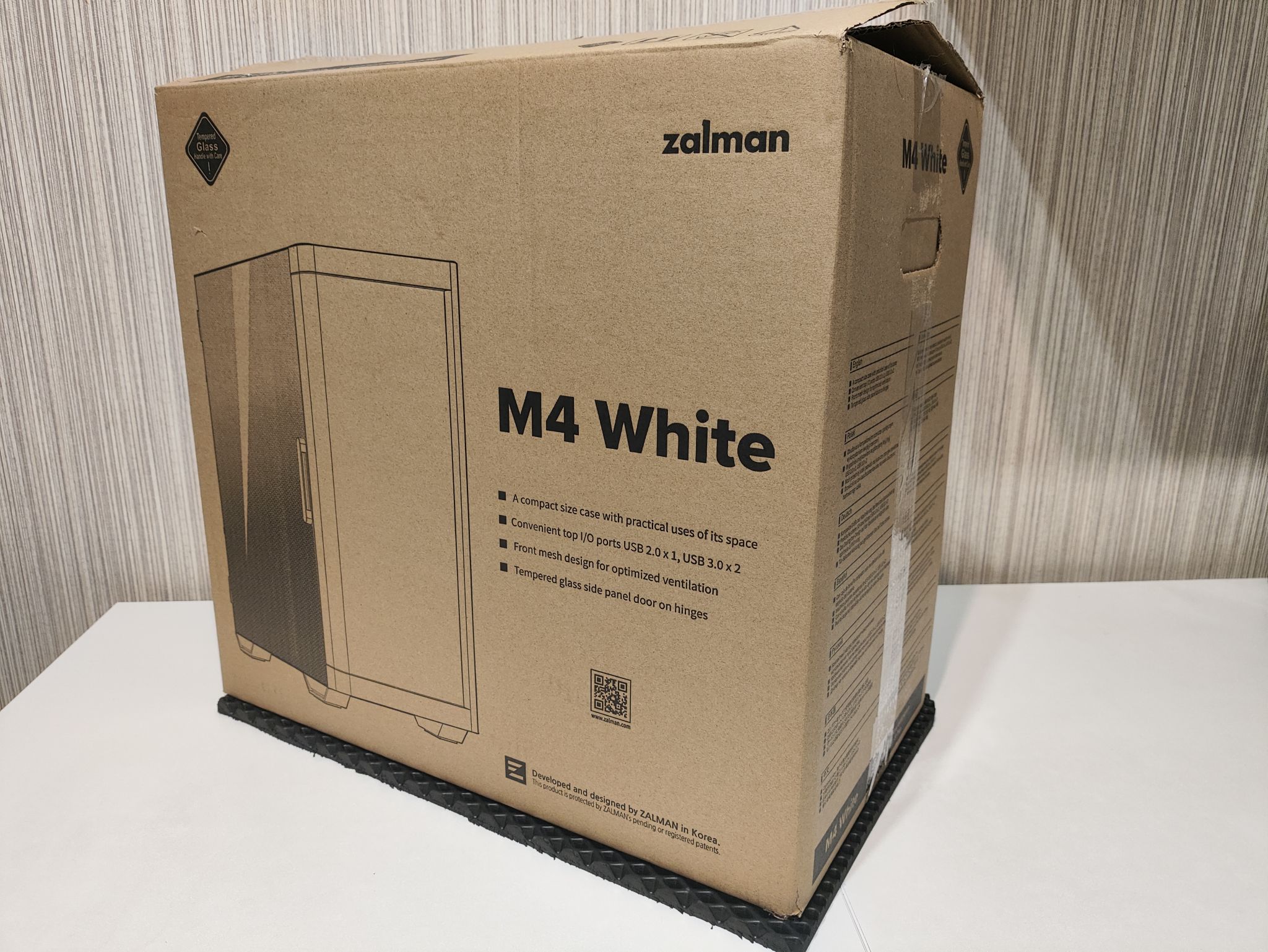 Корпус Zalman M4, белый M4 White — купить по низкой цене в интернет ...