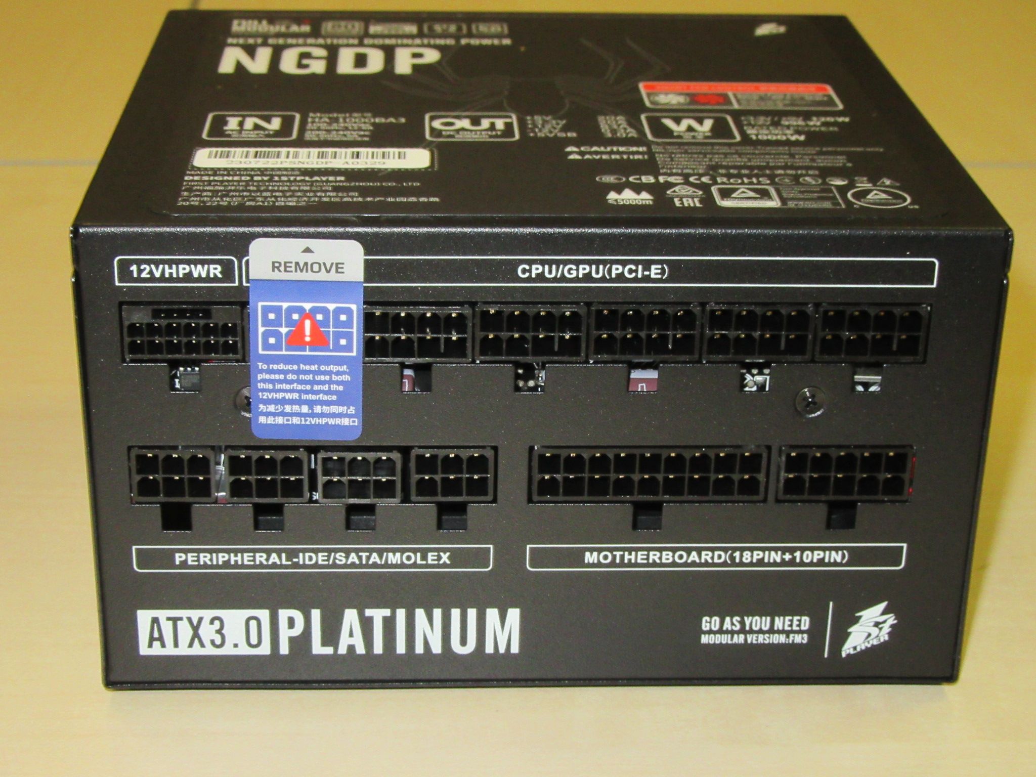 1stplayer ngdp atx 3.1 gold 750w