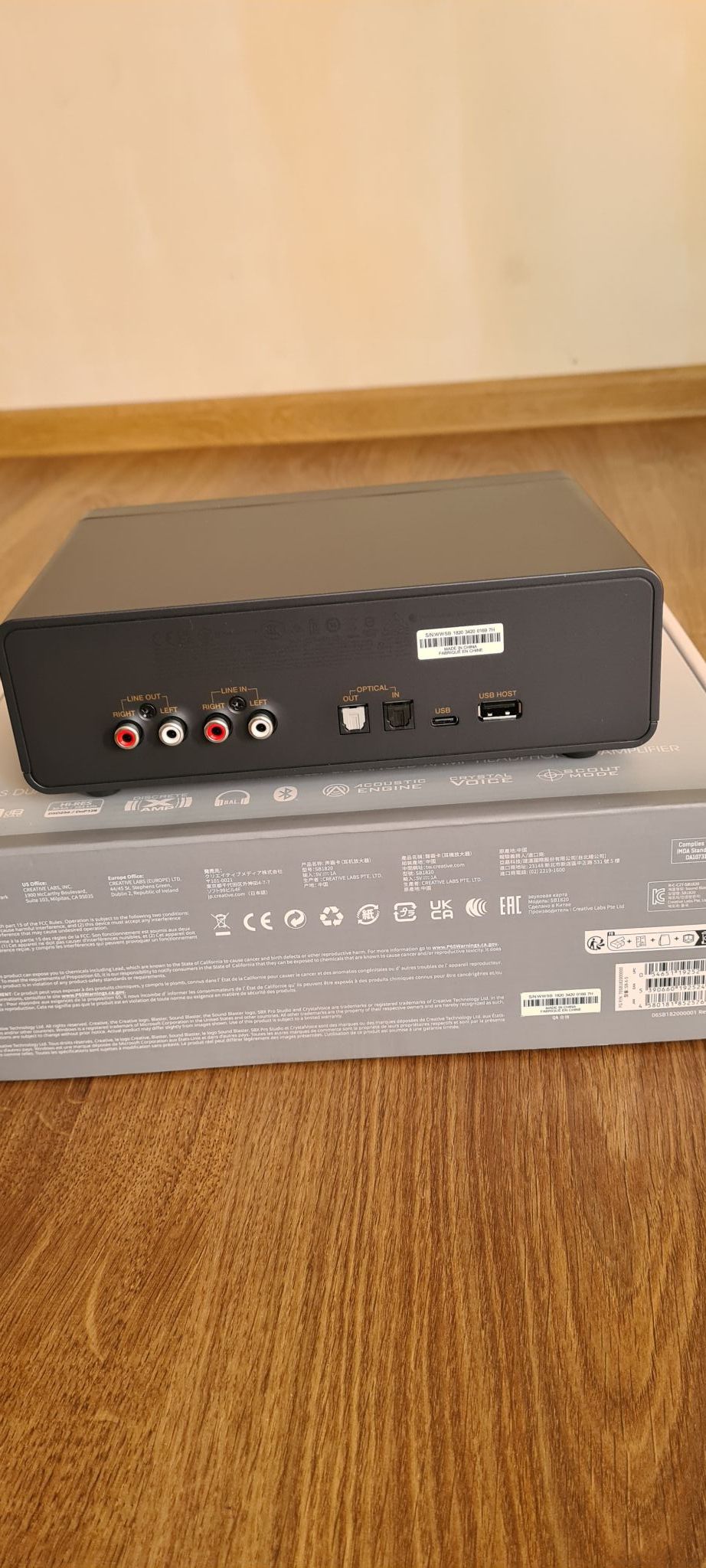 Внешняя звуковая карта Creative Sound Blaster X5 70SB182000000 — купить ...