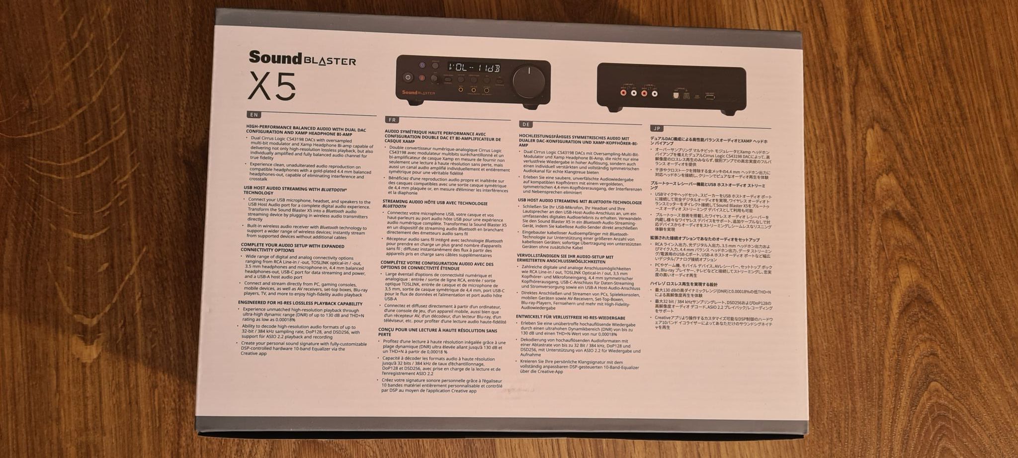 Внешняя звуковая карта Creative Sound Blaster X5 70SB182000000 — купить ...