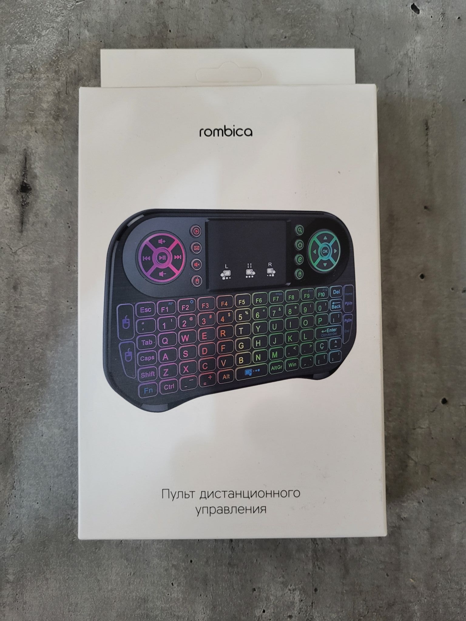 Универсальный пульт ДУ Rombica Air Touch RGB