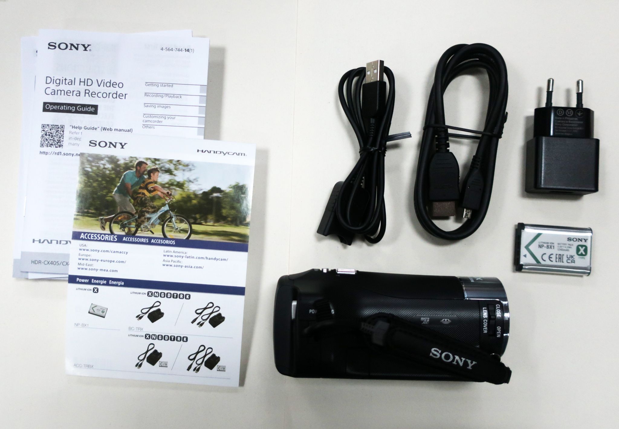 Цифровая видеокамера Sony HDR-CX405 чёрный HDRCX405B.CEL — купить по ...
