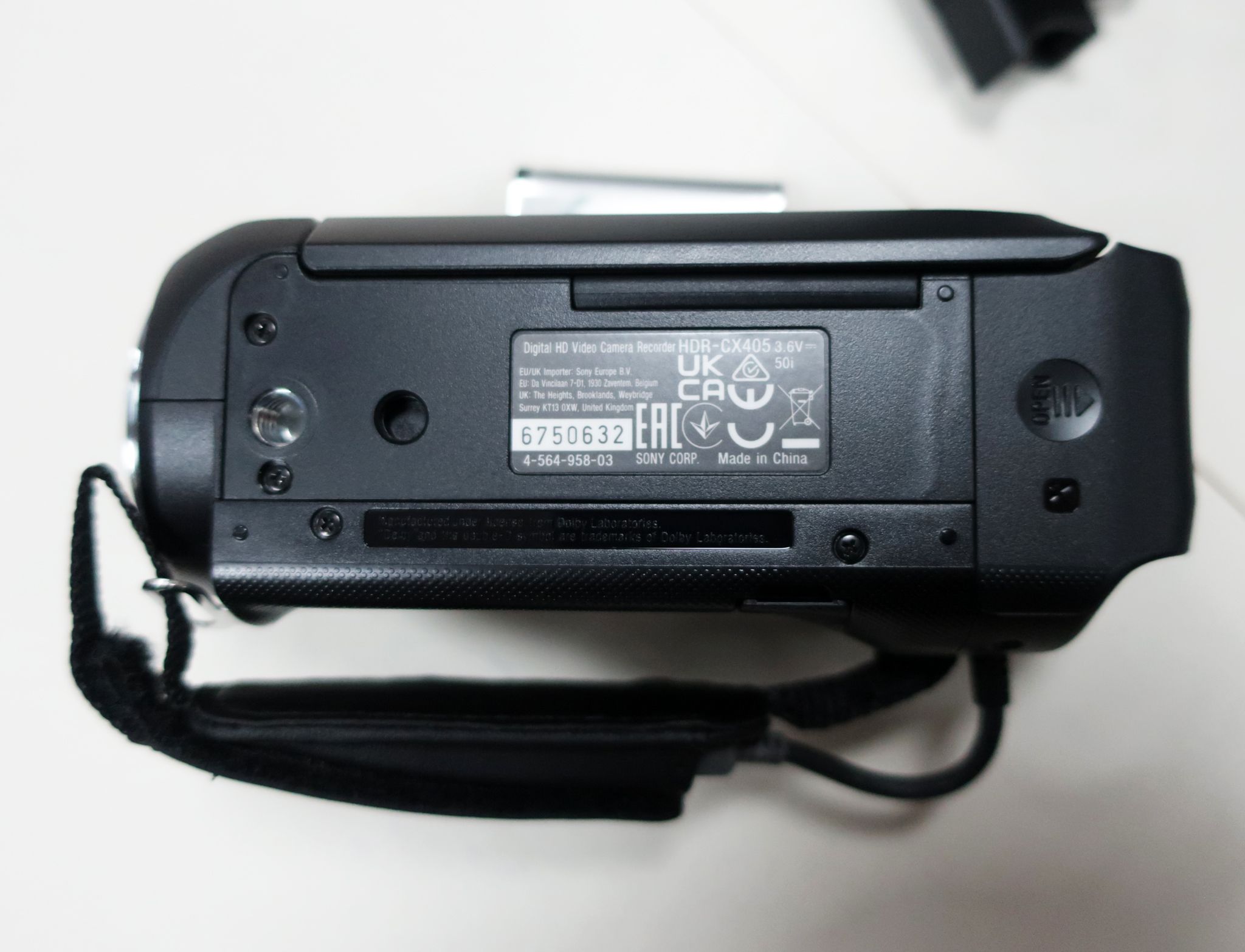 Цифровая видеокамера Sony HDR-CX405 чёрный HDRCX405B.CEL — купить по ...