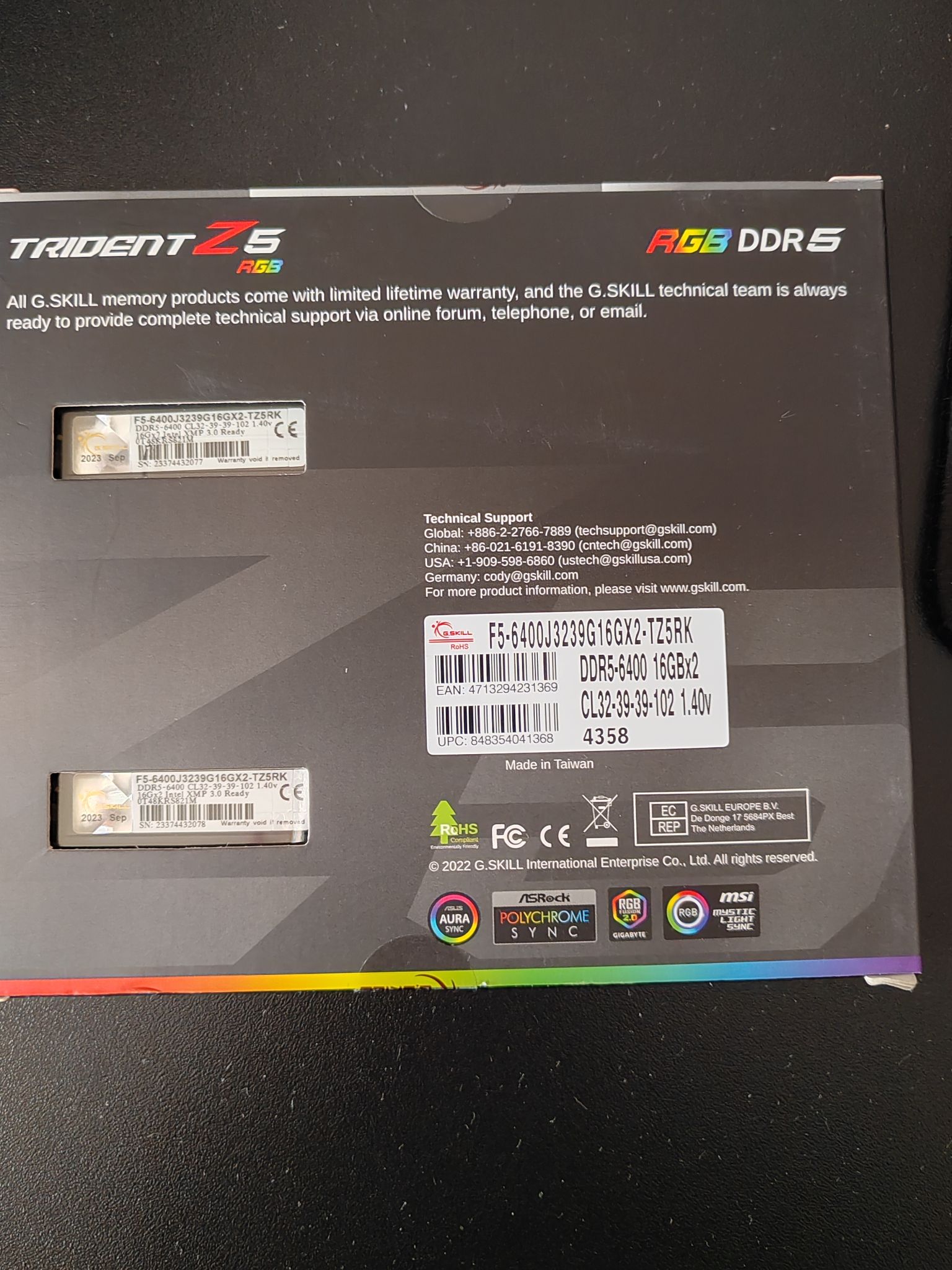 F5 6400j3239g16gx2 rs5k. F5 6400j3239g16gx2 rs5k