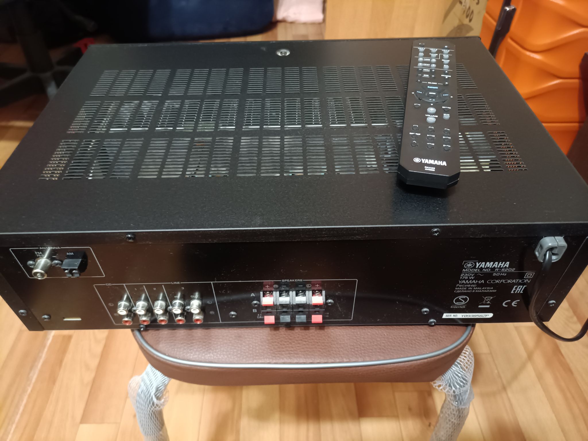 Стереоресивер Yamaha R-S202, черный R-S202BL — купить по низкой цене в ...
