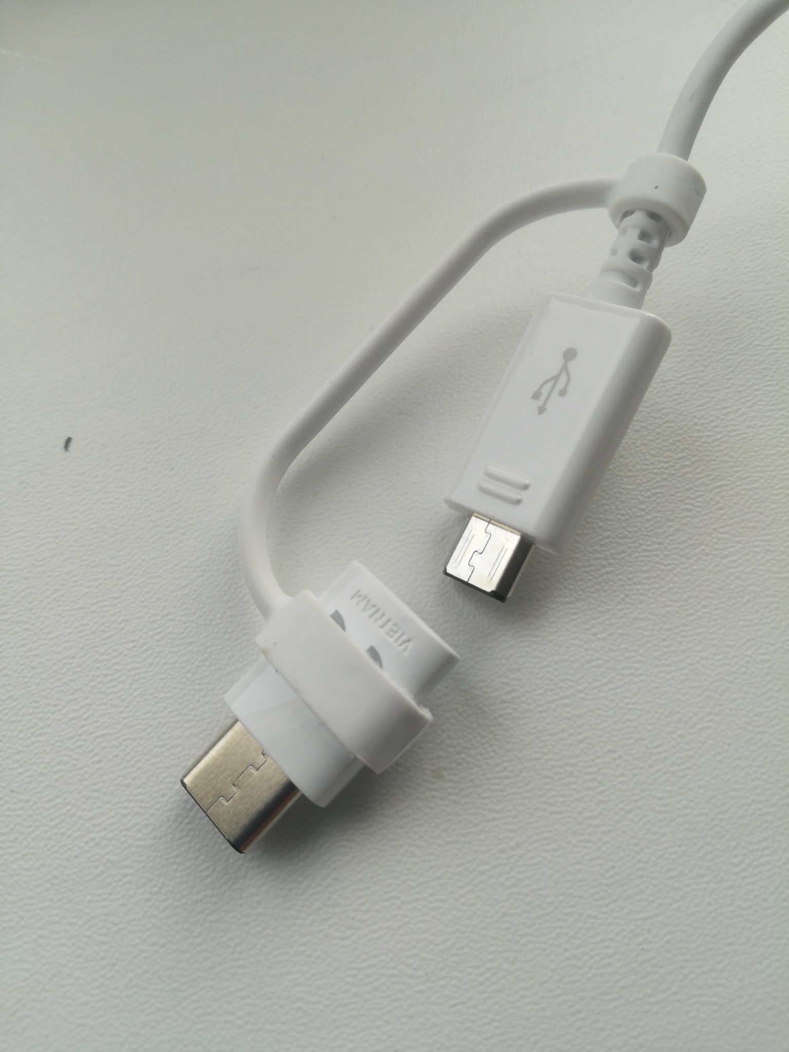 Комбинированный дата-кабель Samsung EP-DG930DWEGRU USB - microUSB & USB ...