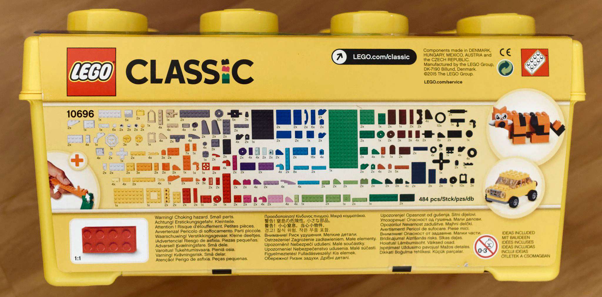 Lego classic 10696 clearance