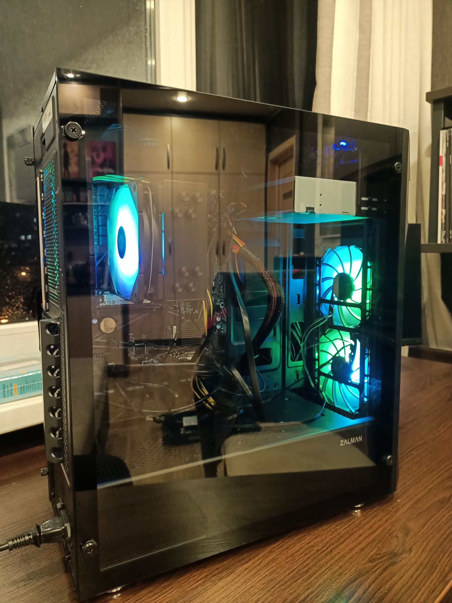 Корпус Zalman Z1 Plus, черный — купить по низкой цене в интернет ...