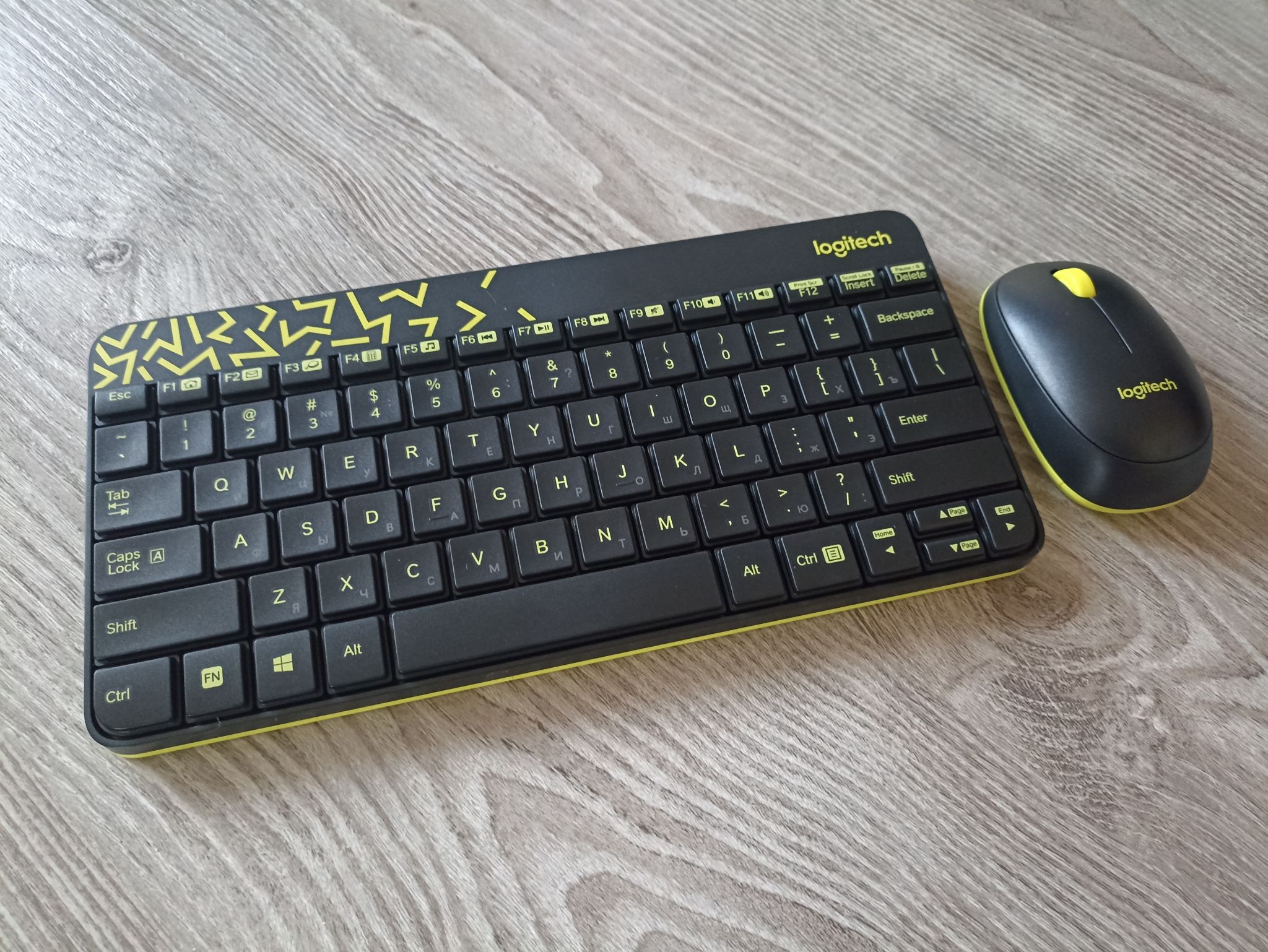 Logitech MK240 Wireless Combo Nano Black 920 008198