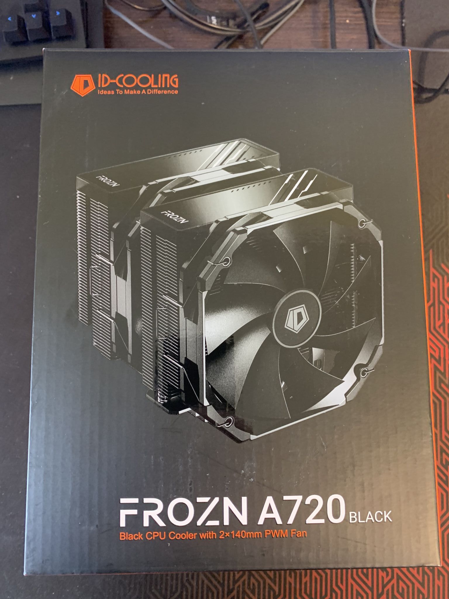 Кулер для процессора ID-COOLING FROZN A720 BLACK — купить по низкой цене в  интернет-магазине ОНЛАЙН ТРЕЙД.РУ