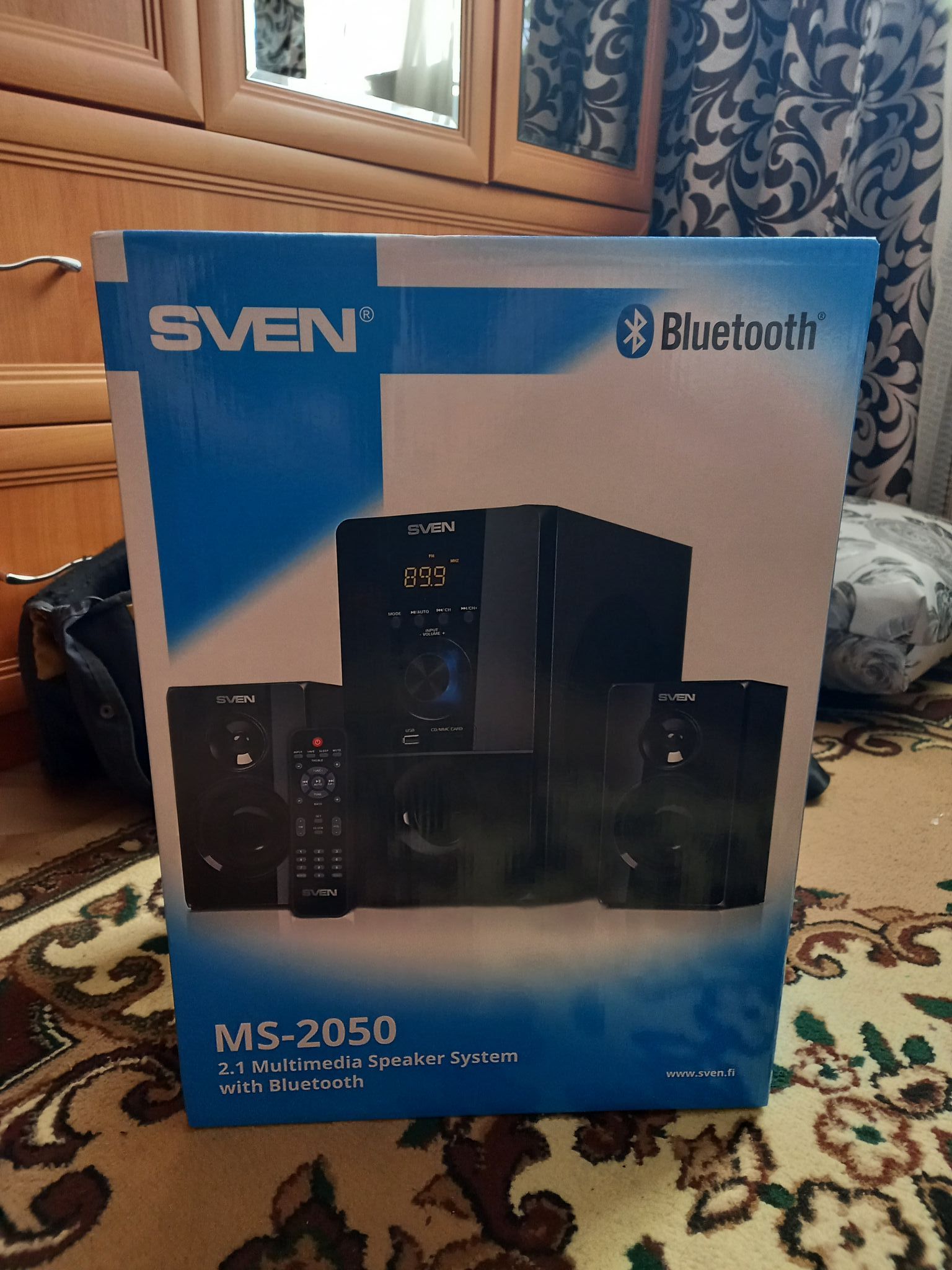 Колонки Sven MS-2050, черный (SV-013233) — купить по низкой цене в ...