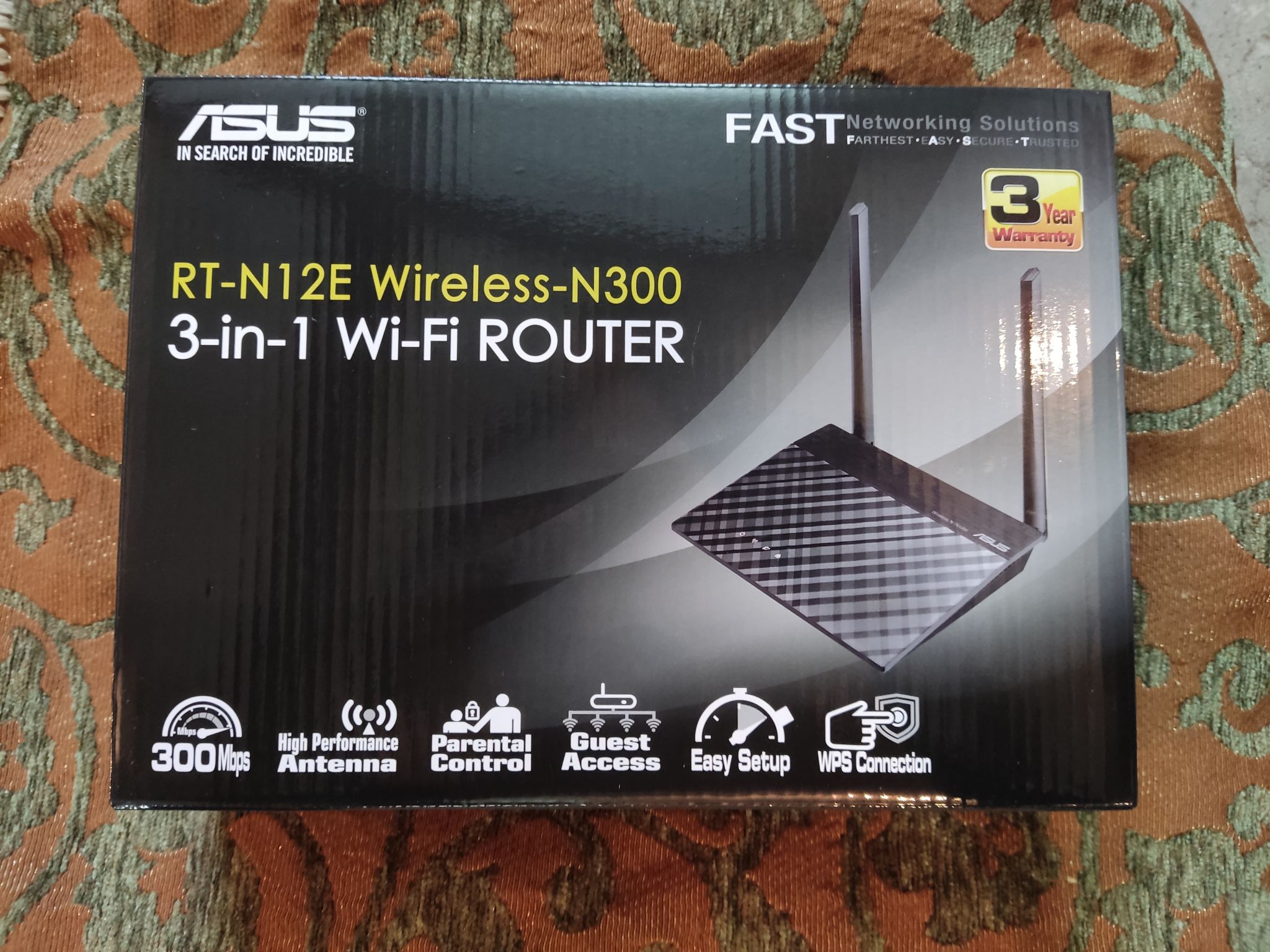 Wi-Fi роутер Asus RT-N12E — купить по низкой цене в интернет-магазине ...