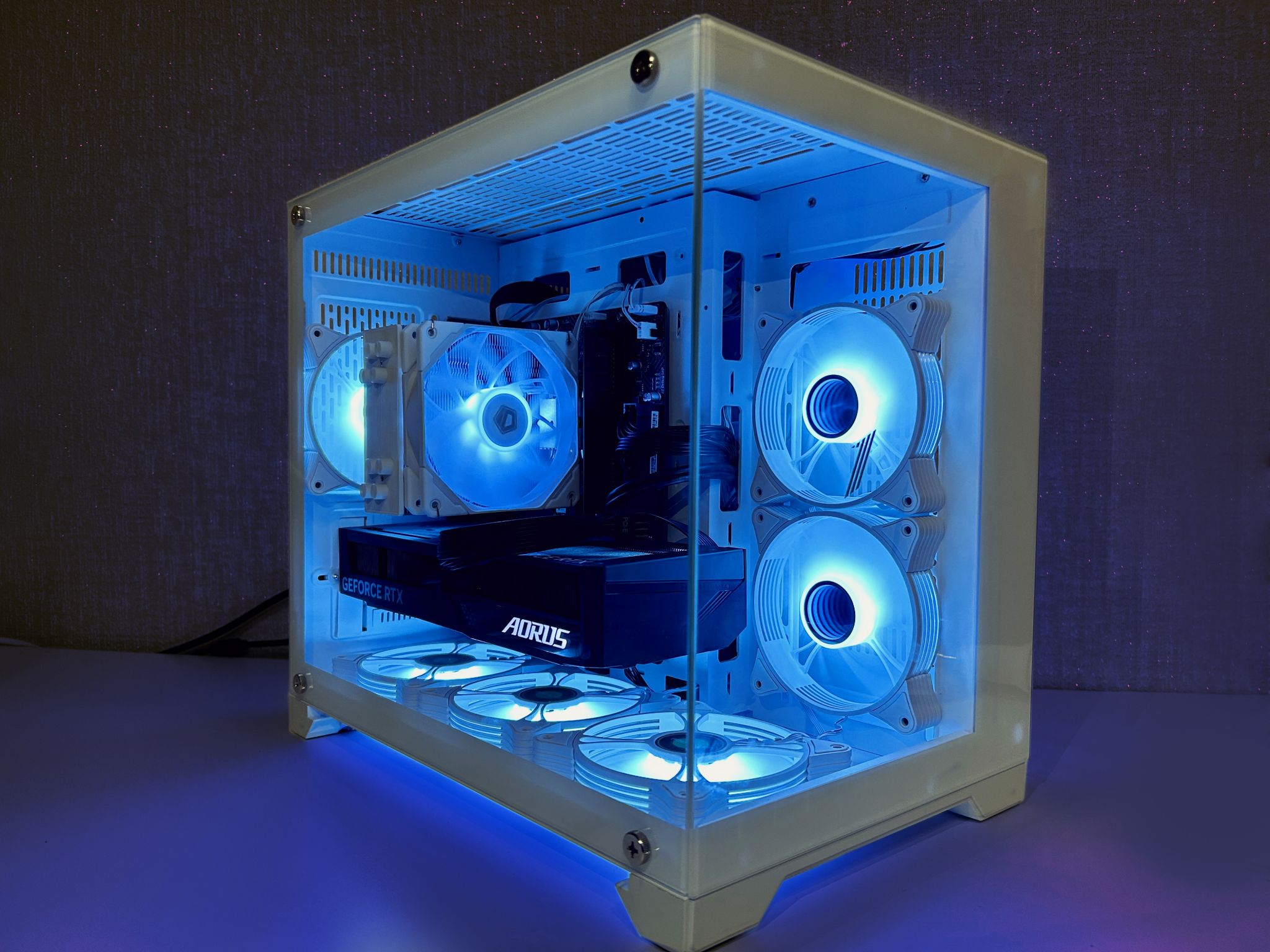Корпус 1STPLAYER Megaview MV6-T, белый (MV6-TP-WH) — купить по низкой ...