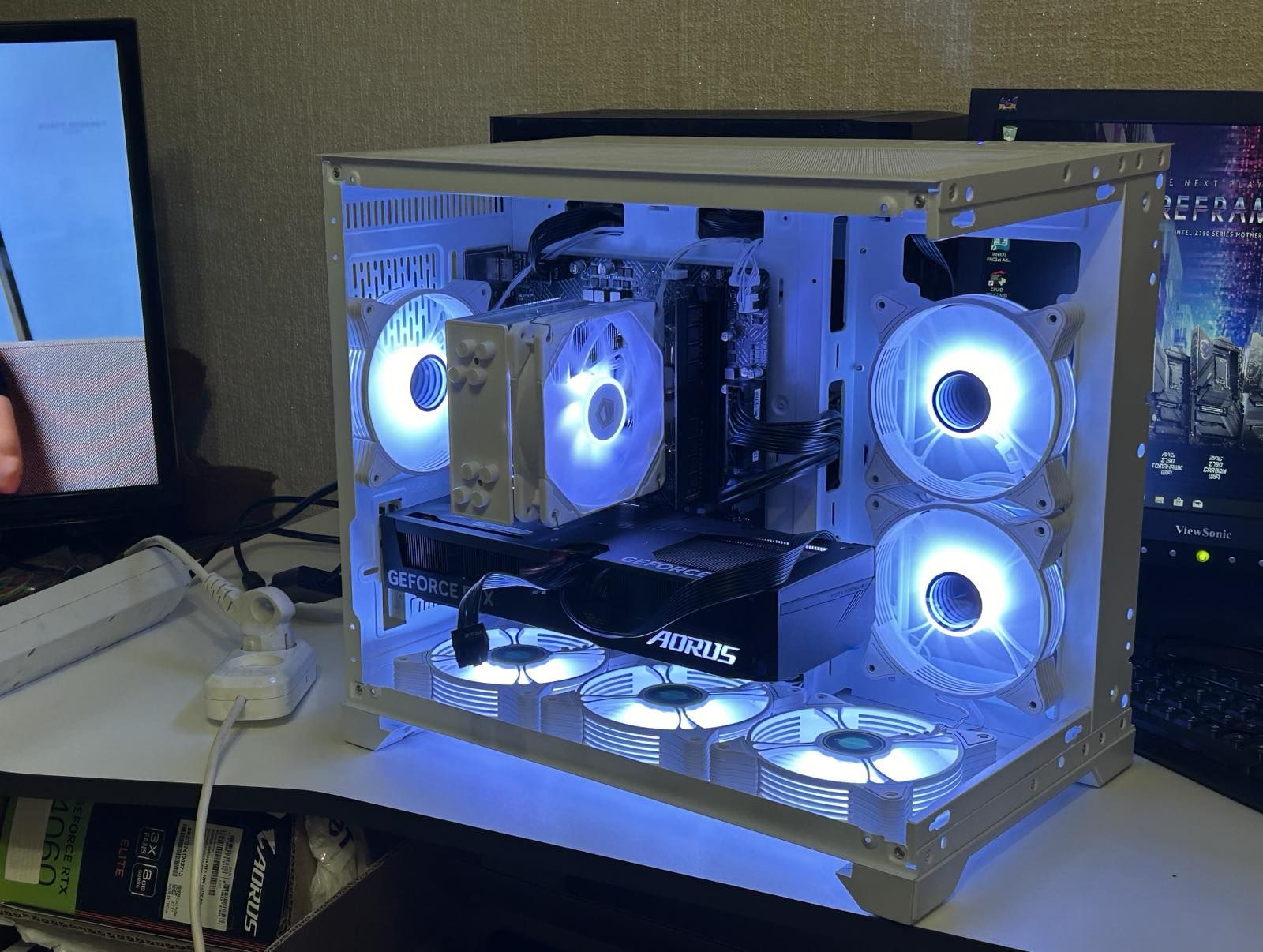 Корпус 1STPLAYER Megaview MV6-T, белый (MV6-TP-WH) — купить по низкой ...