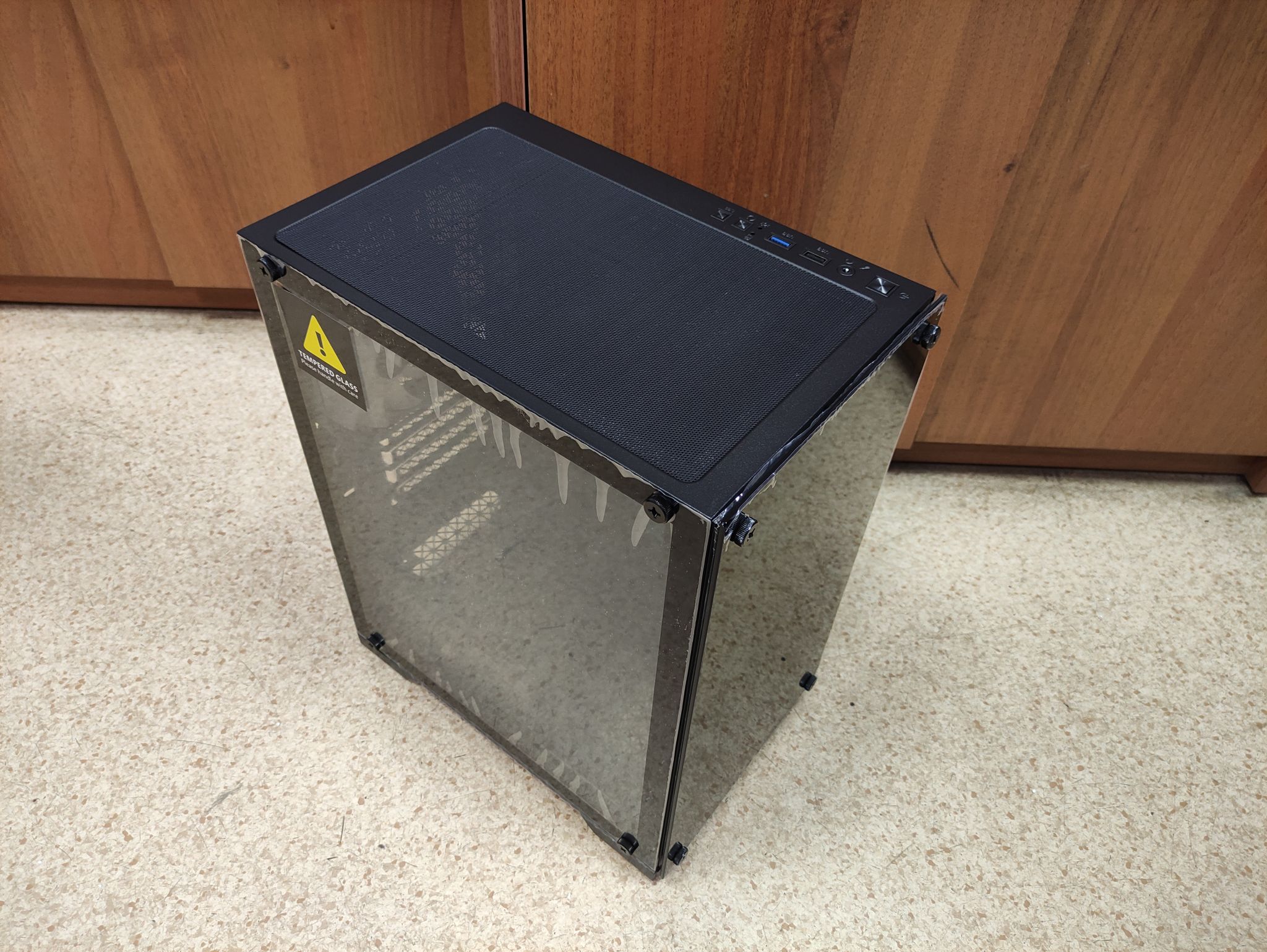 Корпус 1STPLAYER Firebase X2-M, черный (X2-M-4F1) — купить по низкой ...