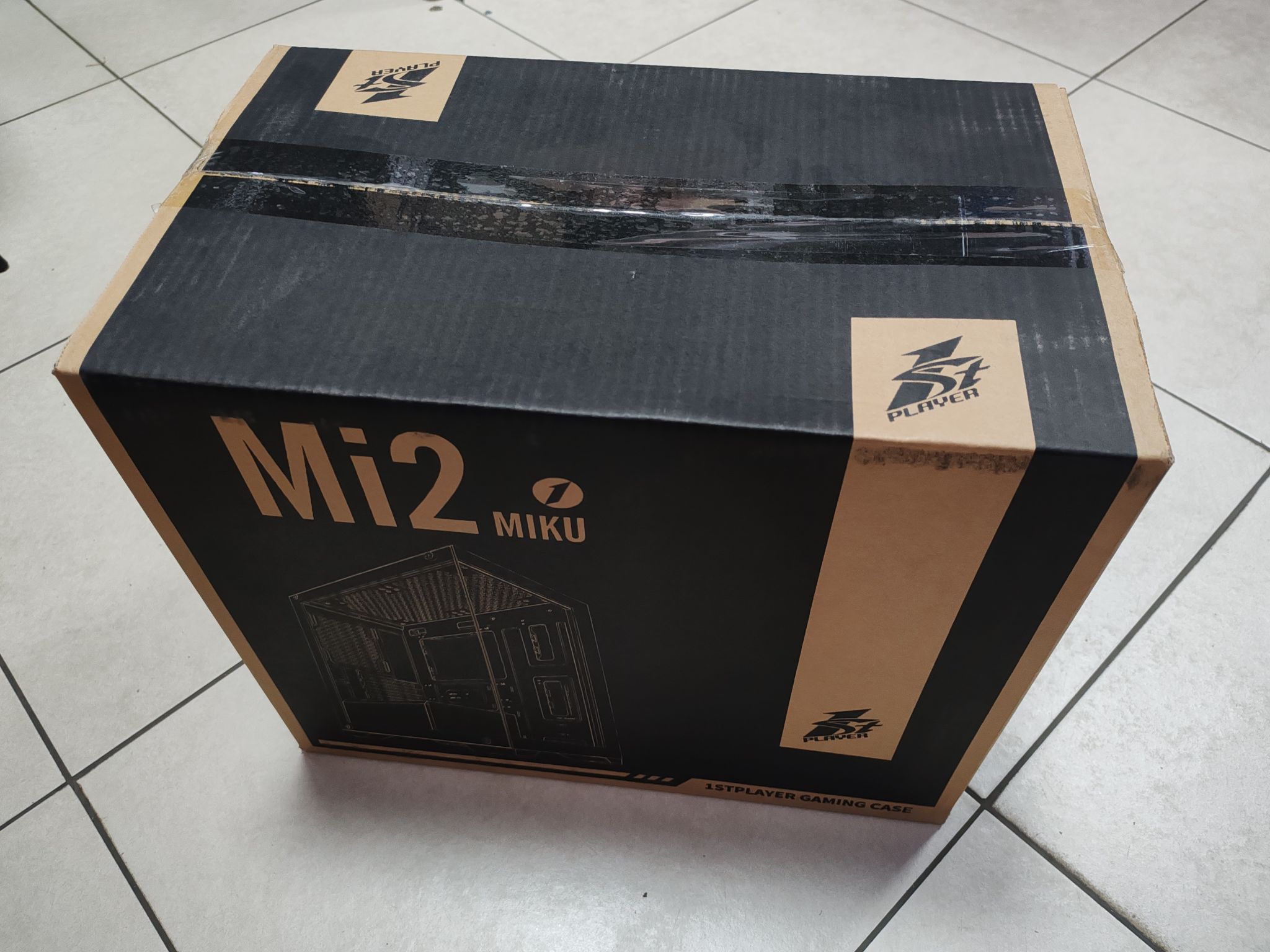 Корпус 1STPLAYER MIKU Mi2, черный (Mi2-BK-3F) Mi2-BK-3F1 — купить по ...