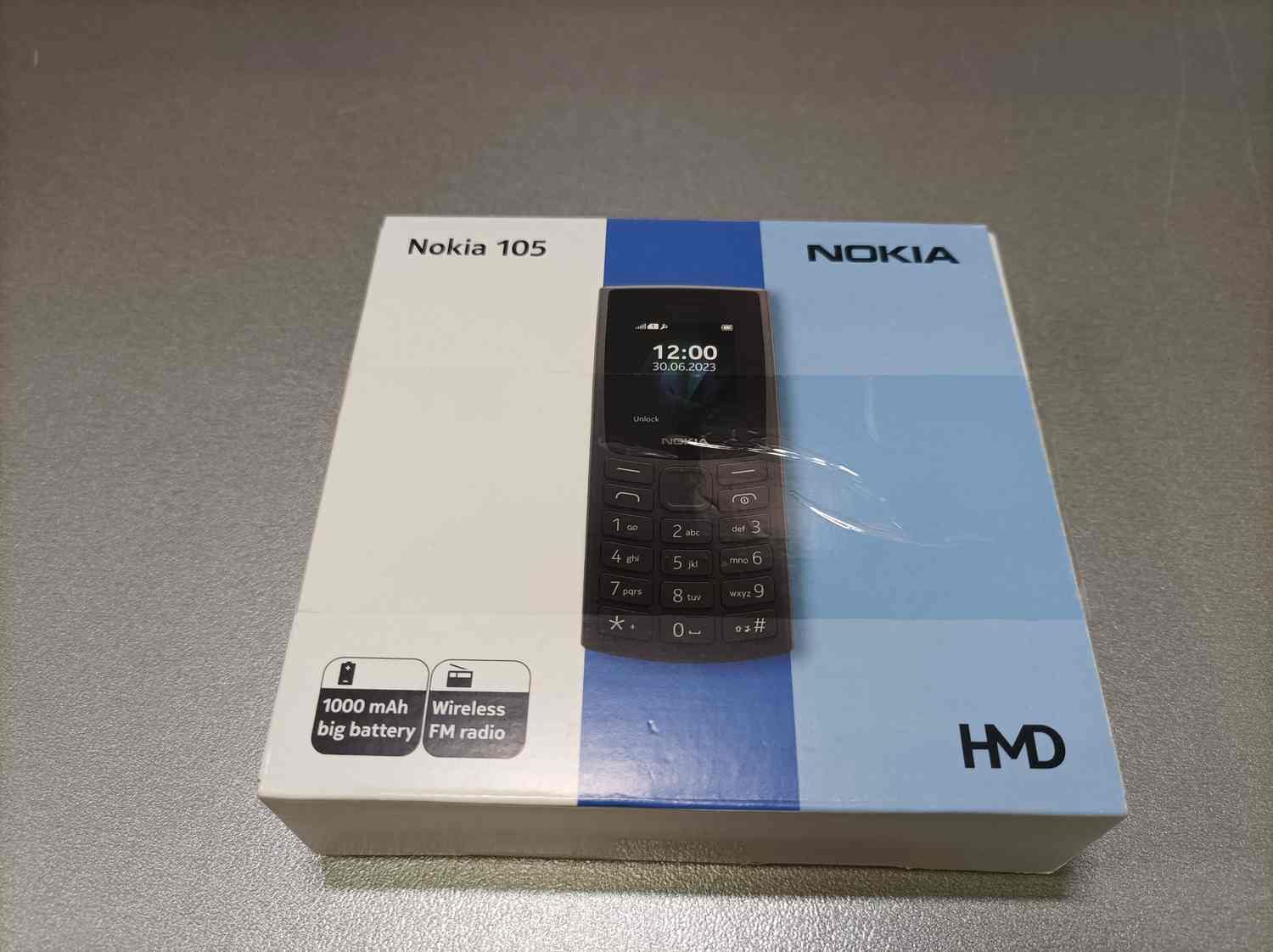 Мобильный телефон Nokia 105 Dual sim (TA-1557) Синий 1GF019CPG6C02 ...