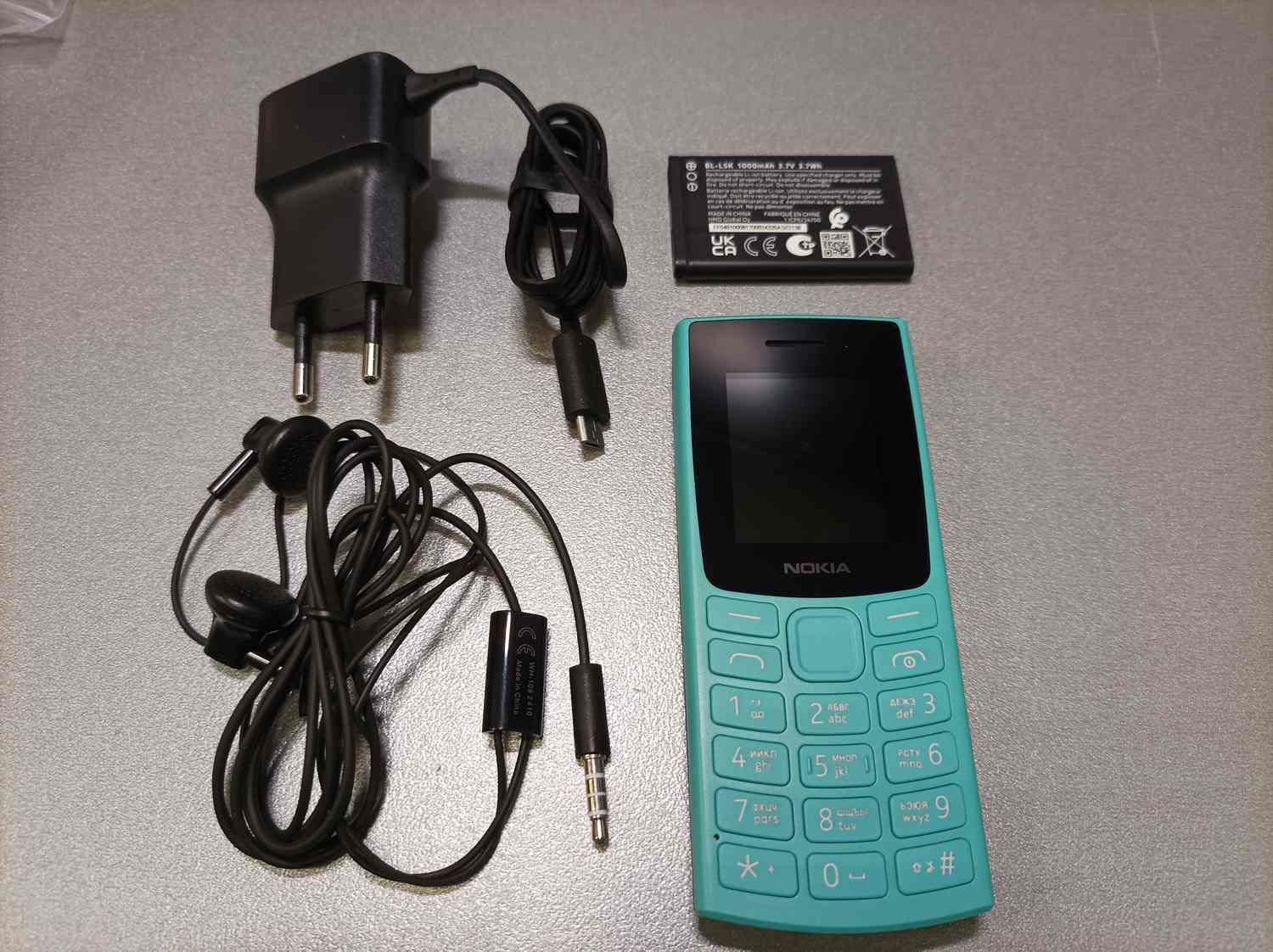 Мобильный телефон Nokia 105 Dual sim (TA-1557) Синий 1GF019CPG6C02 ...