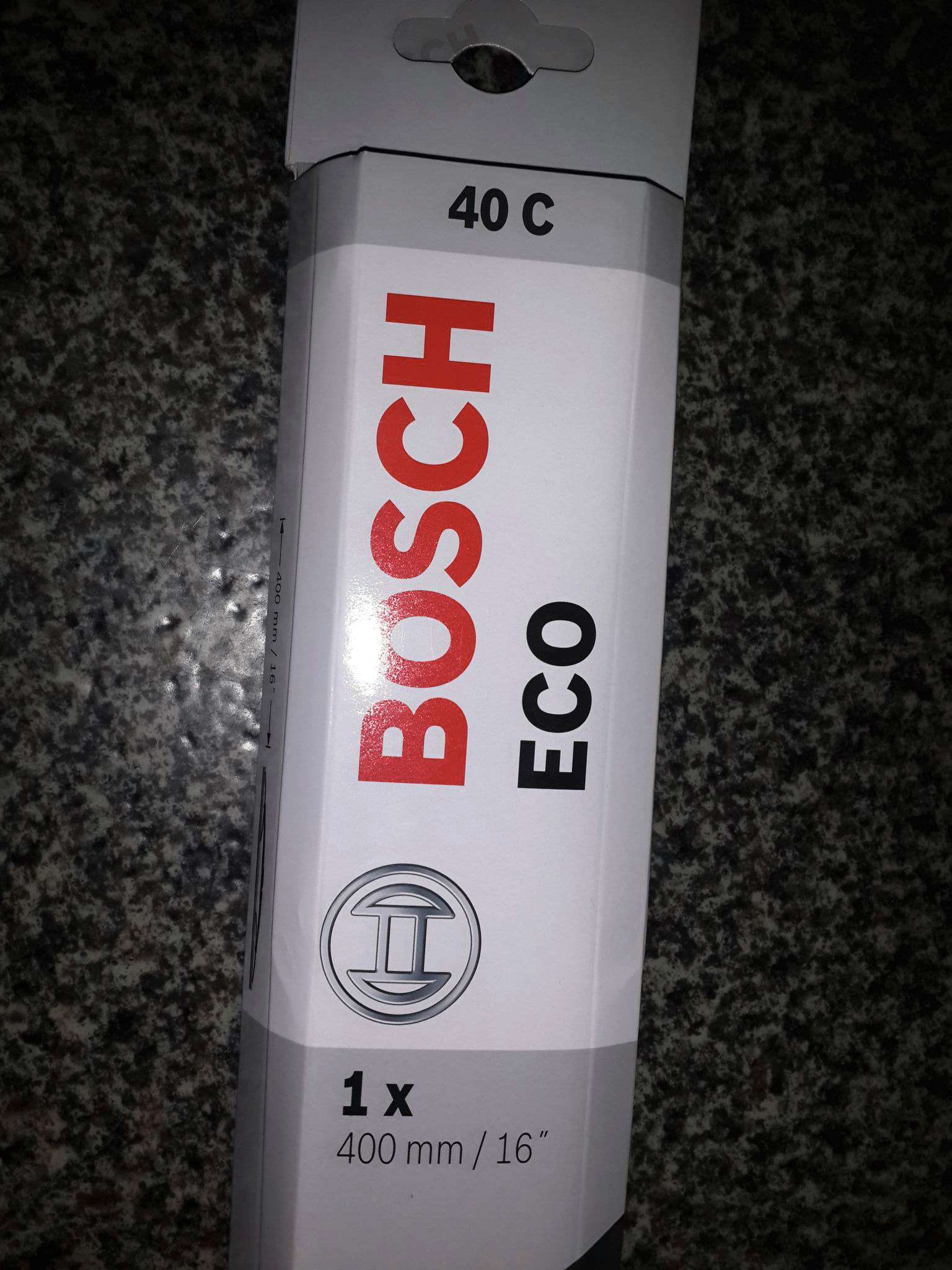 Щетка стеклоочистителя BOSCH Eco 40C, 400мм/16, каркасная, 1 шт ...