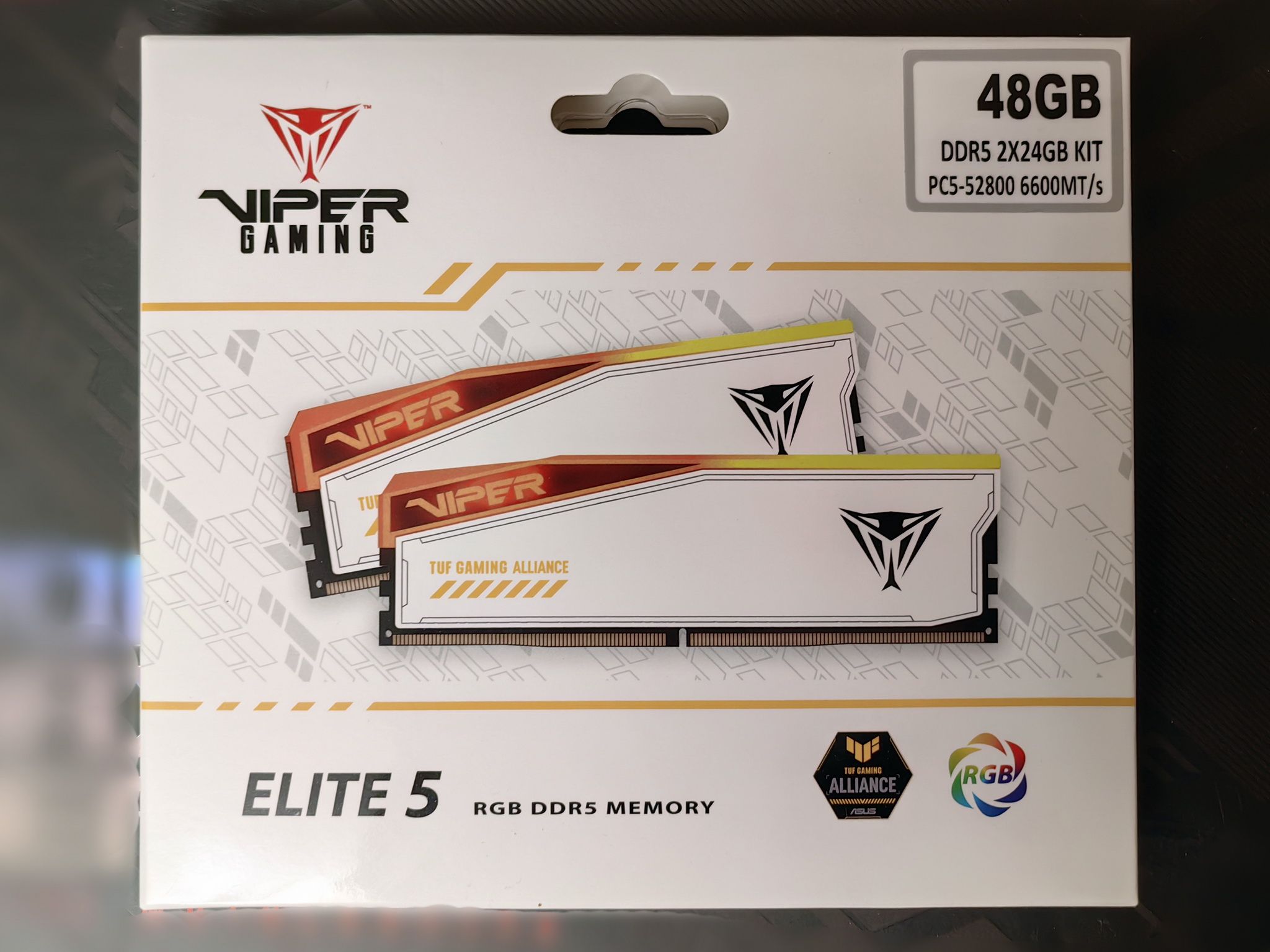 Оперативная память DIMM PATRIOT Viper Tuf Gaming Alliance 48GB 