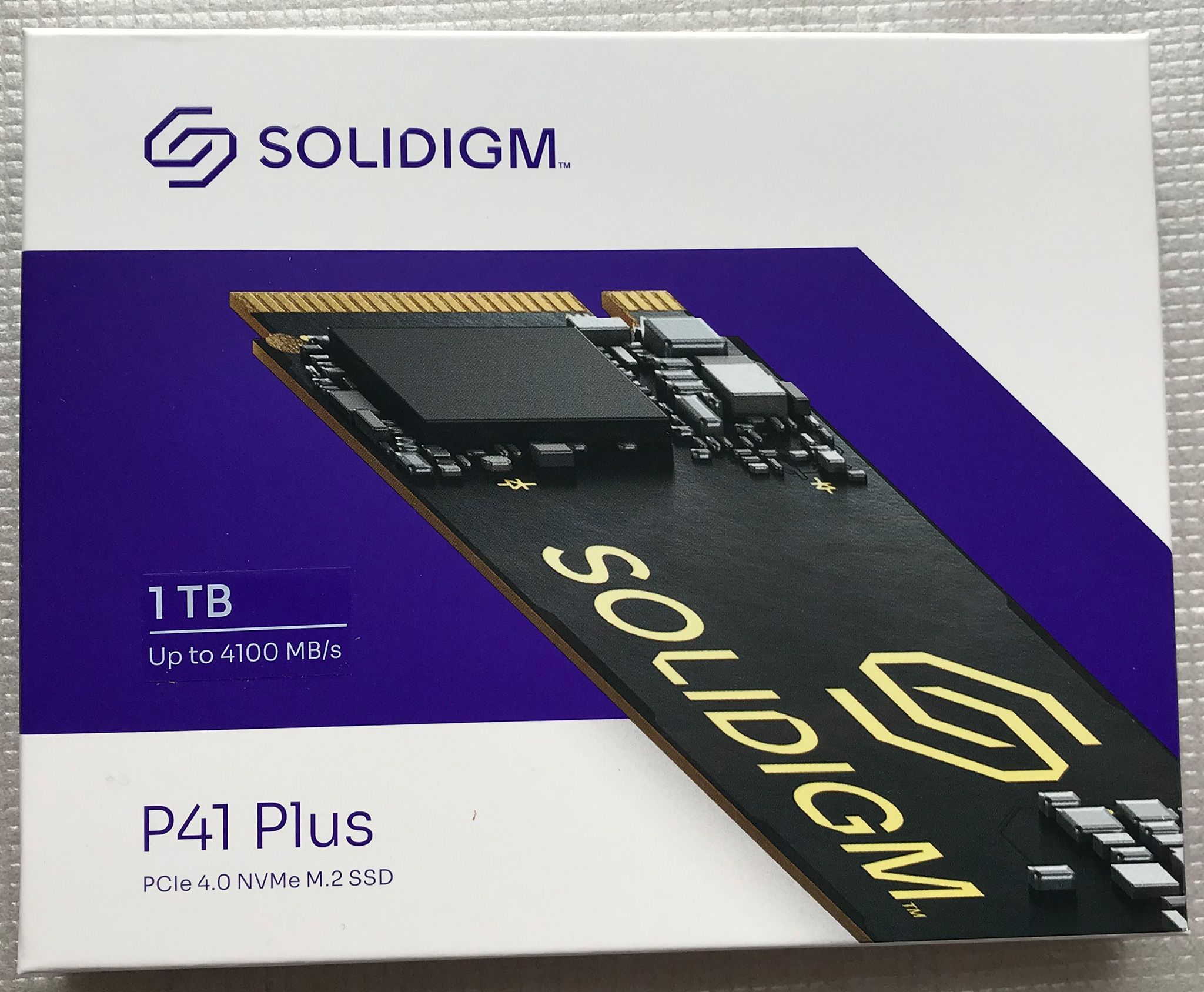 SSD диск SOLIDIGM (Intel) P41 Plus, 1000Gb, M.2 2280, PCIe 4.0 x4