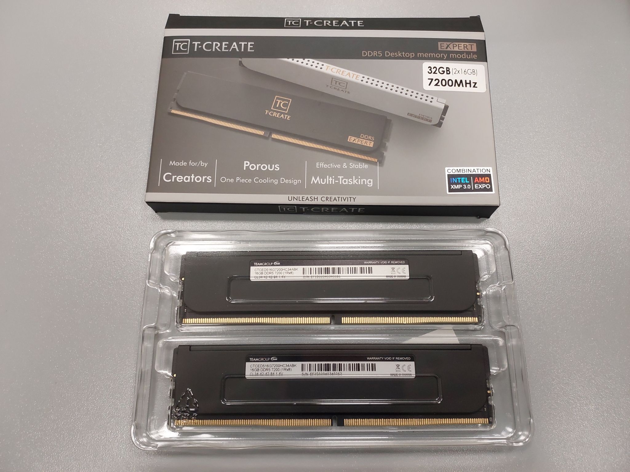 Оперативная память TEAMGROUP T-Create Expert 32GB DDR5 (2x16GB