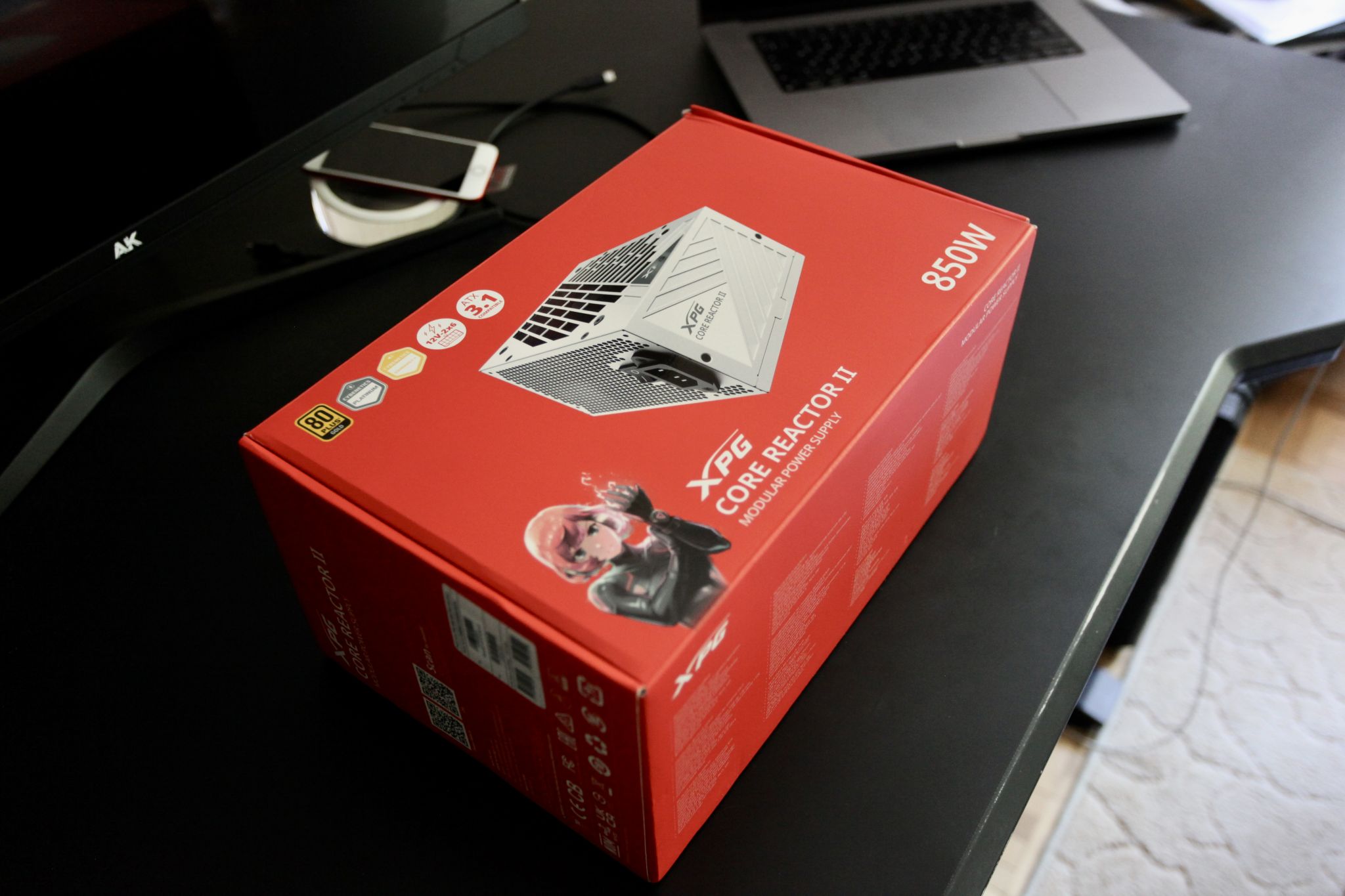 Блок питания XPG CORE REACTOR II 850, белый, ATX 850W