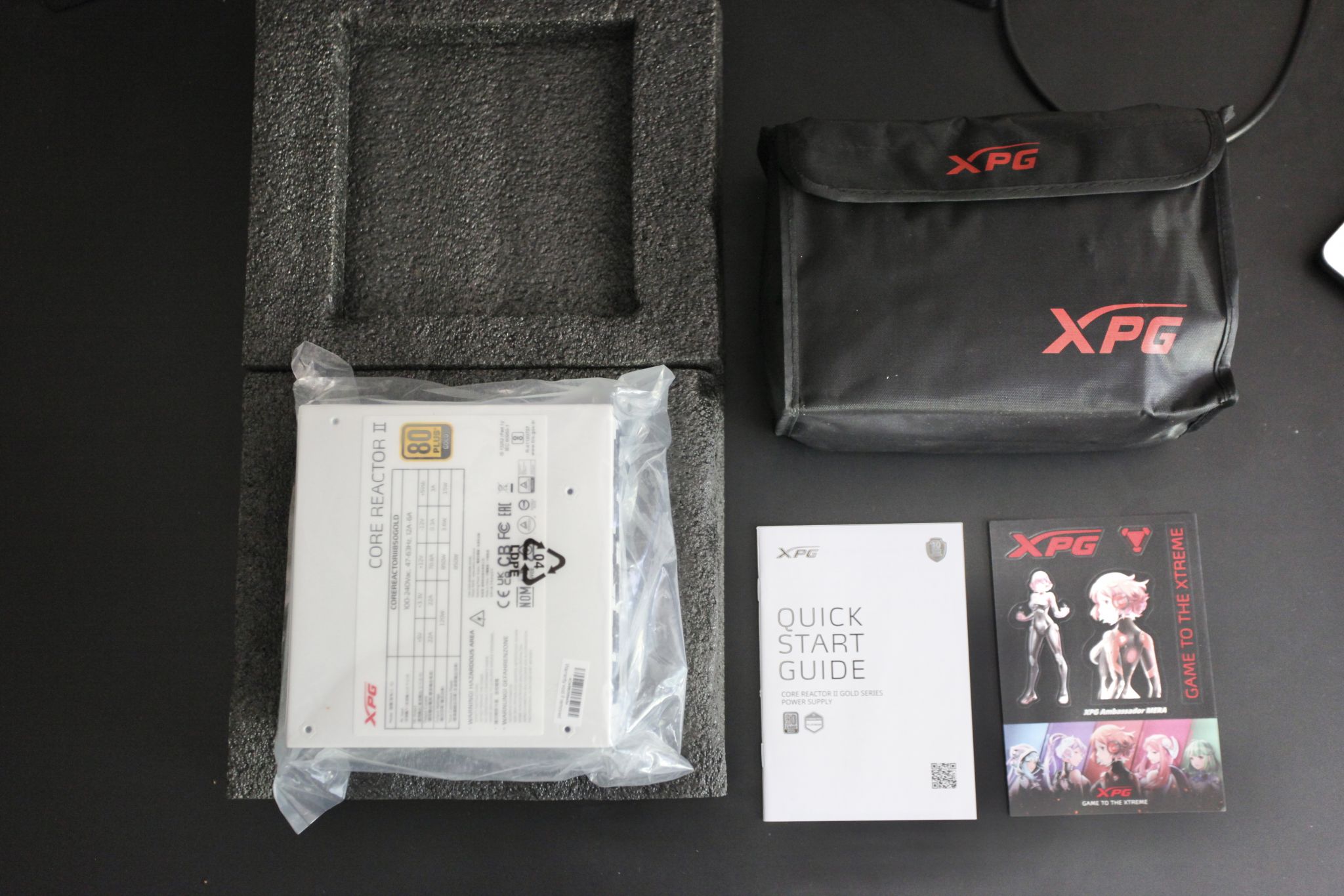 Блок питания XPG CORE REACTOR II 850, белый, ATX 850W