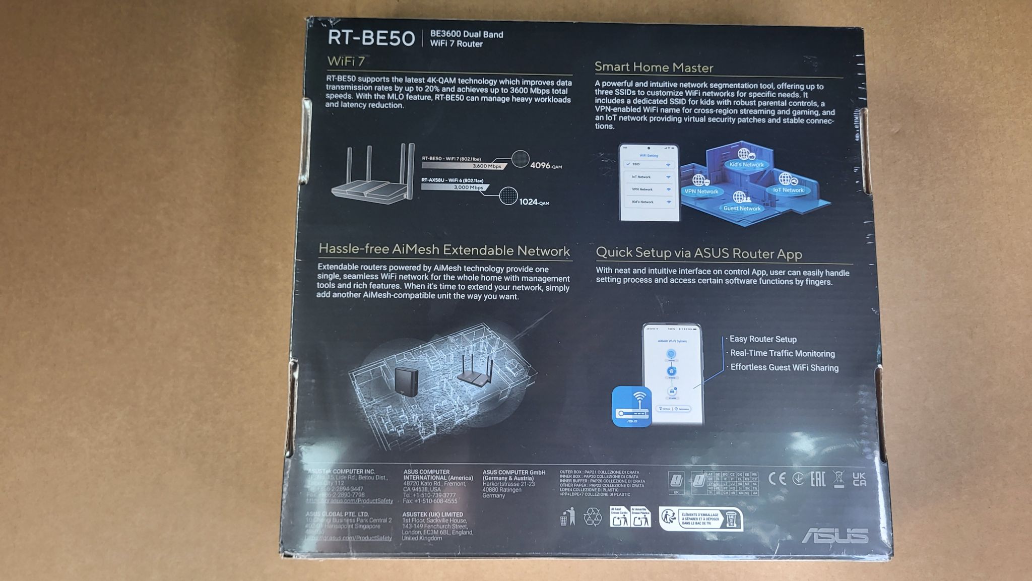 Wi-Fi роутер Asus RT-BE50 — купить по низкой цене в интернет-магазине ...