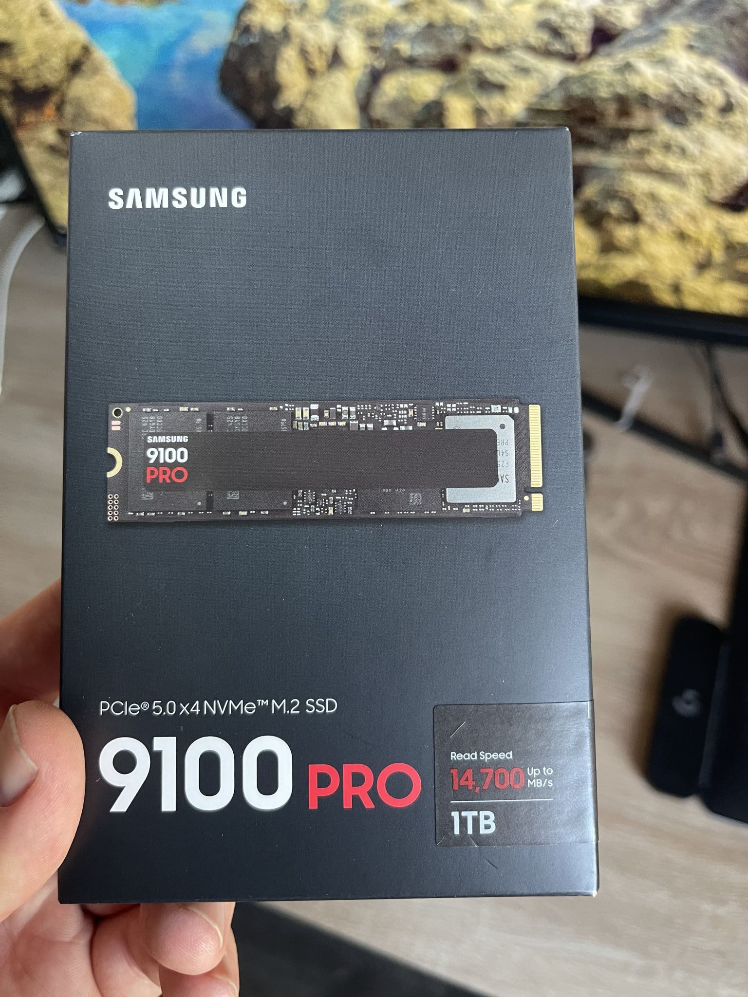 SSD диск Samsung 9100 PRO, 1000GB, M.2 2280, PCIe 5.0 x4 (MZ