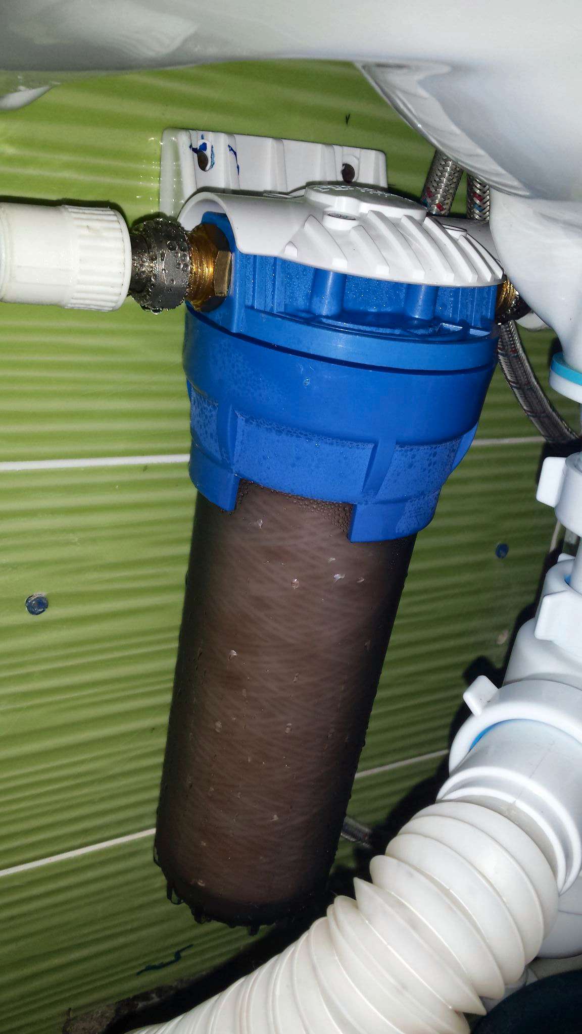 Косой фильтр для воды в какую сторону откручивать