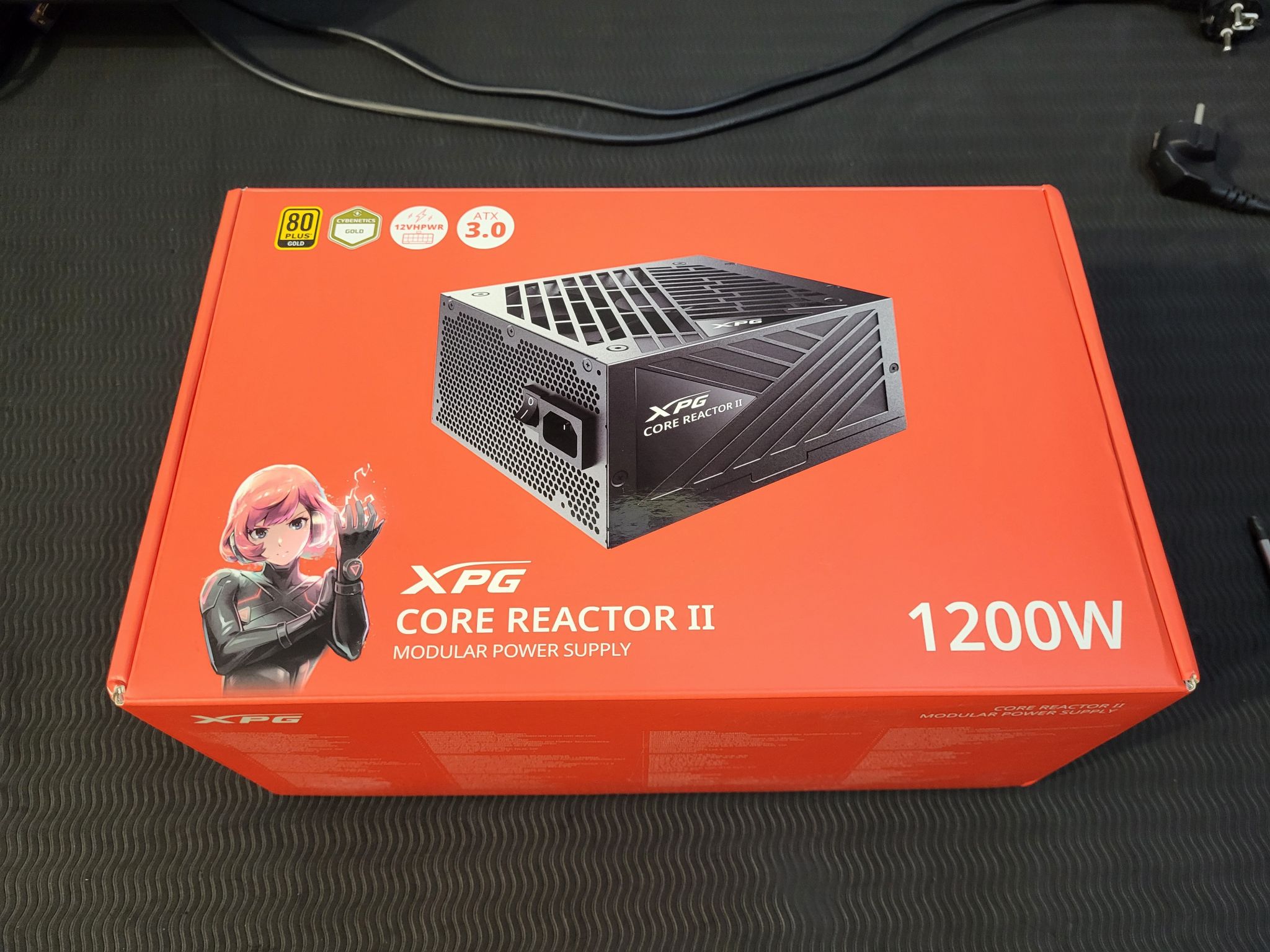 Блок питания XPG CORE REACTOR II, 1200W, 80+ Gold, ATX3.0