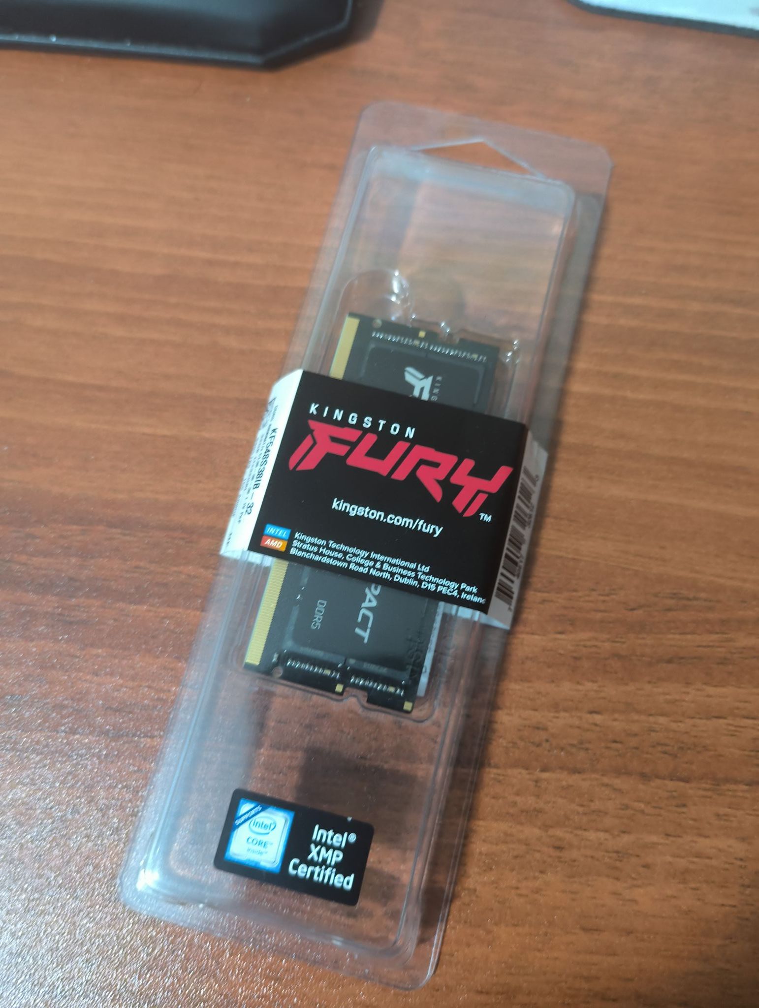 Оперативная память Kingston SO-DIMM DDR5 32Gb 4800MHz pc-34800 