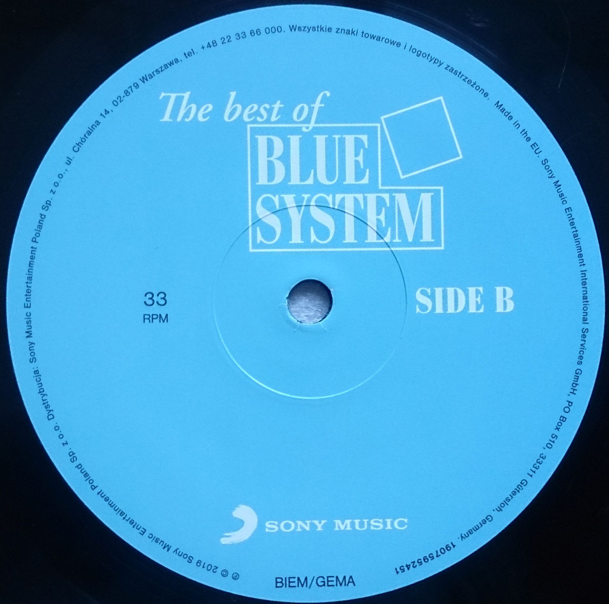 Виниловая пластинка Blue System - The Best Of 0190759524510 — купить по ...