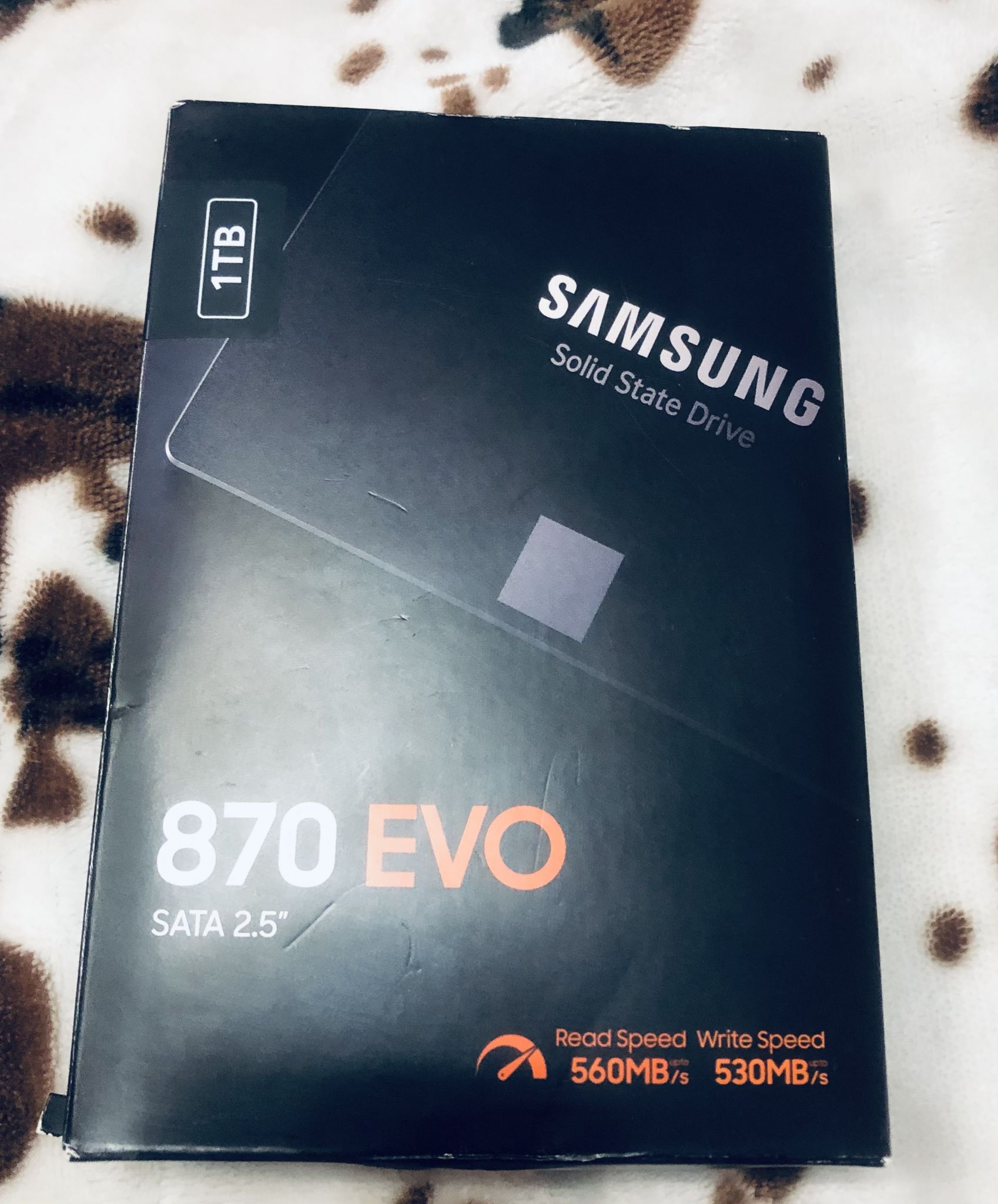 SSD диск SSD Samsung 2.5 870 EVO 1Tb SATA3, 3D TLC (MZ-77E1T0B/EU