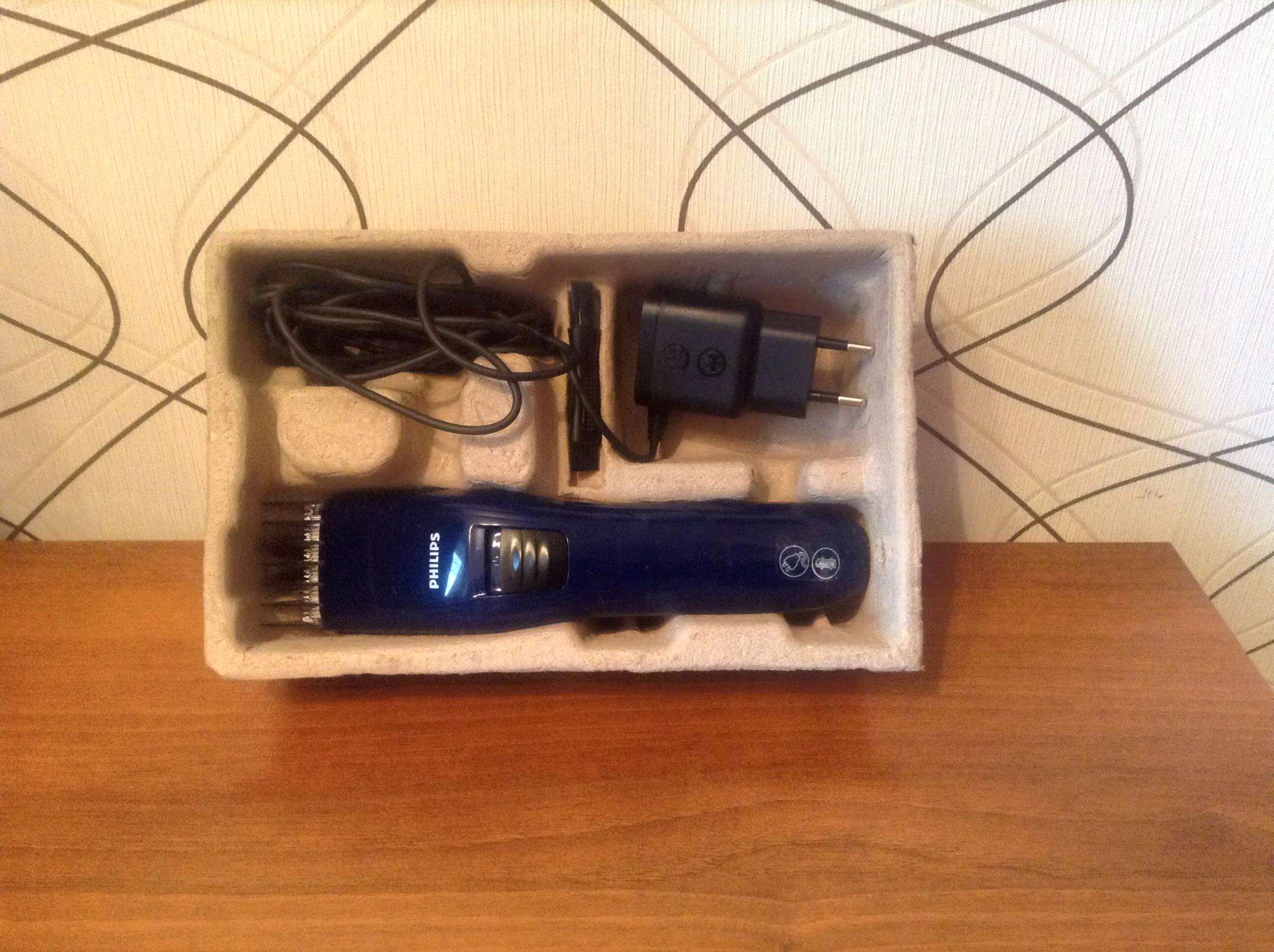 Машинка для стрижки Philips QC5125/15 синий — купить в интернет ...