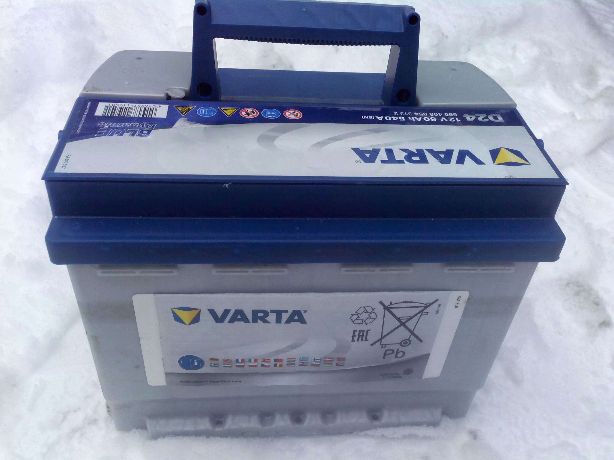 Купить Аккумулятор Varta Blue D24
