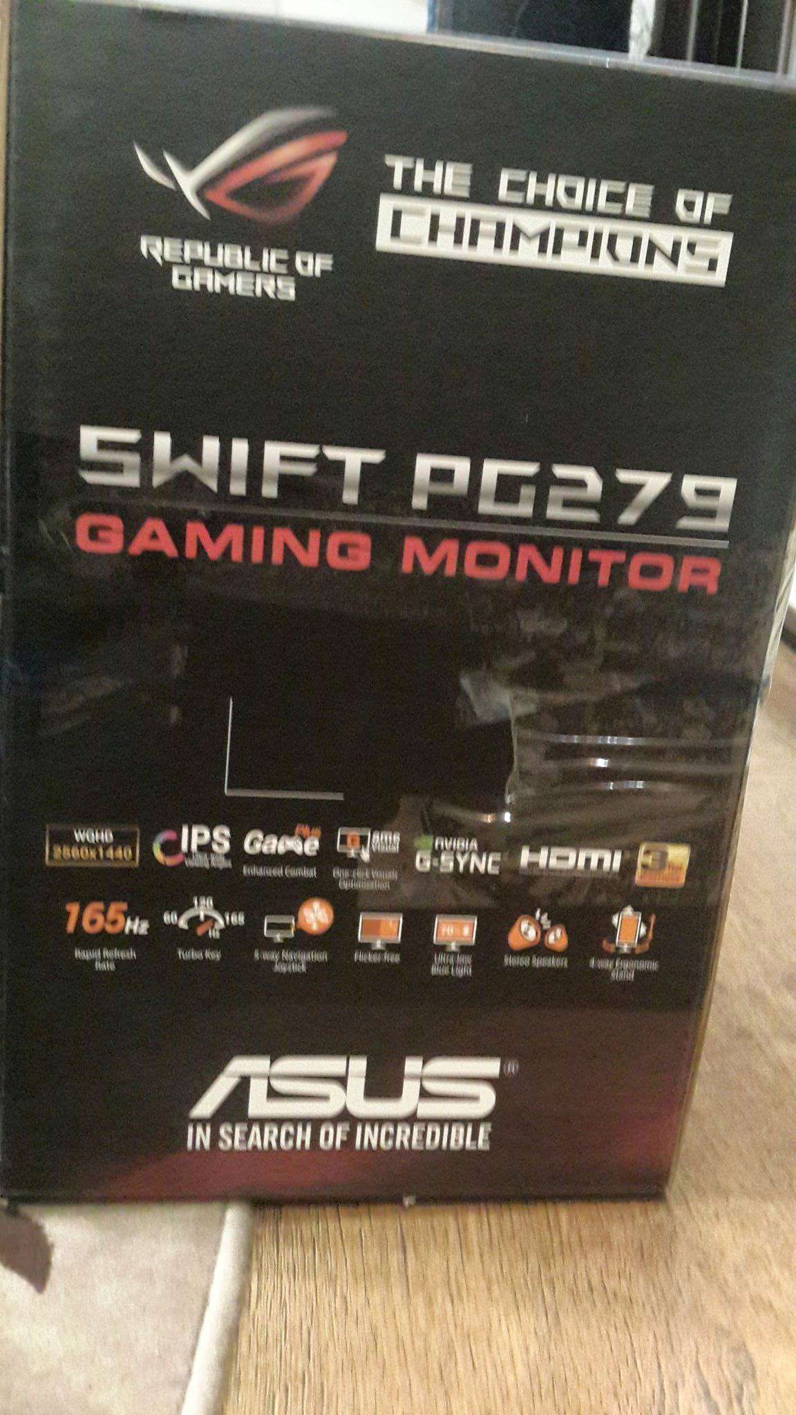 Asus rog top swift pg279q speakers