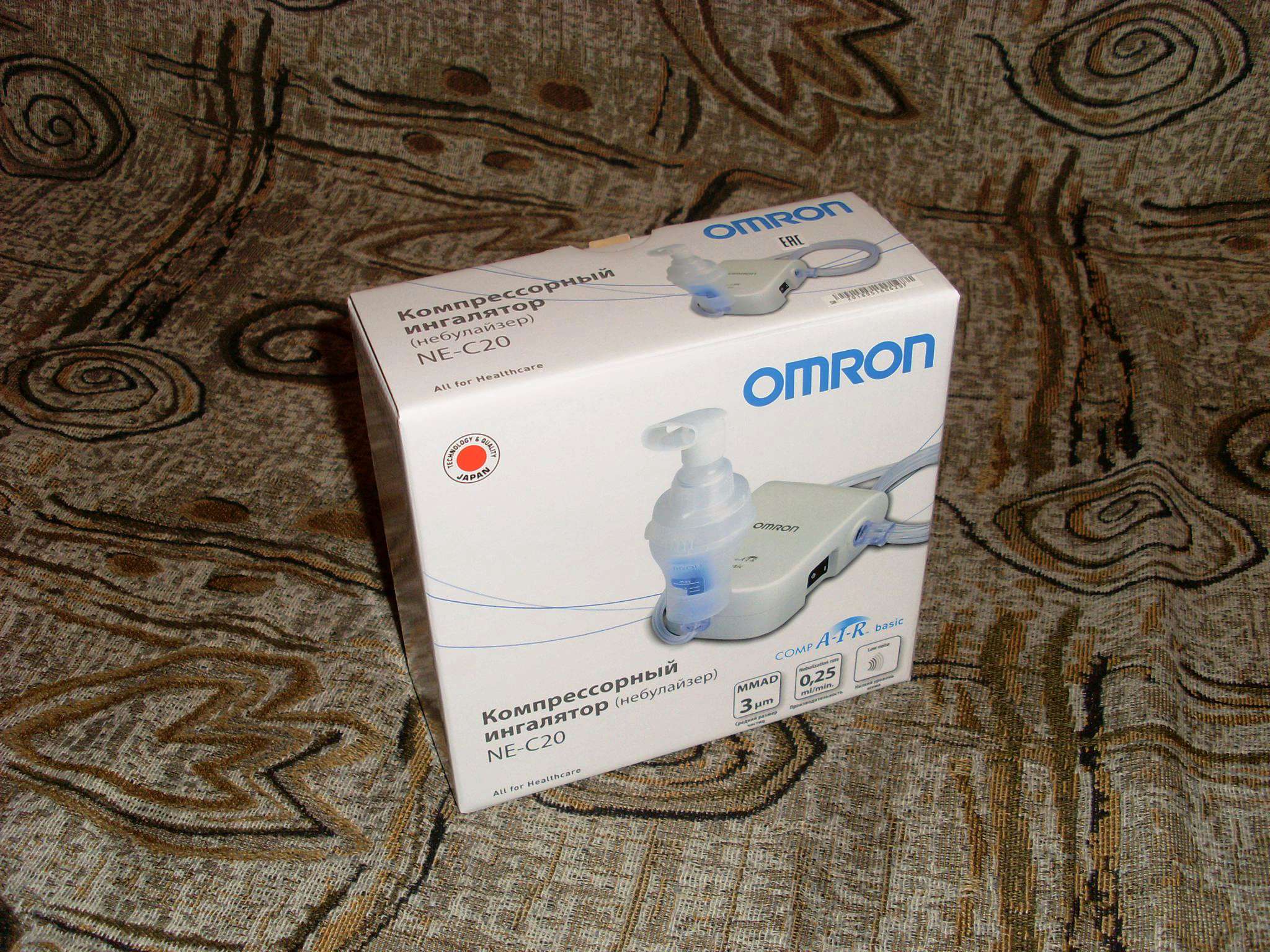 инструкция на ингалятор omron comp air