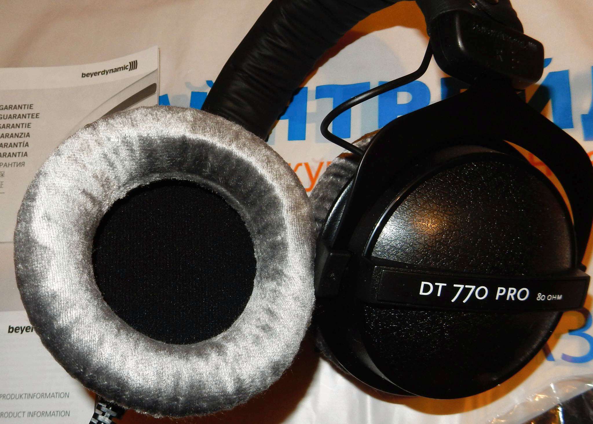 Наушники Beyerdynamic DT 770 Pro, 80 Ohm beyerdynamic DT 770 Pro 80 Ohm —  купить в интернет-магазине ОНЛАЙН ТРЕЙД.РУ