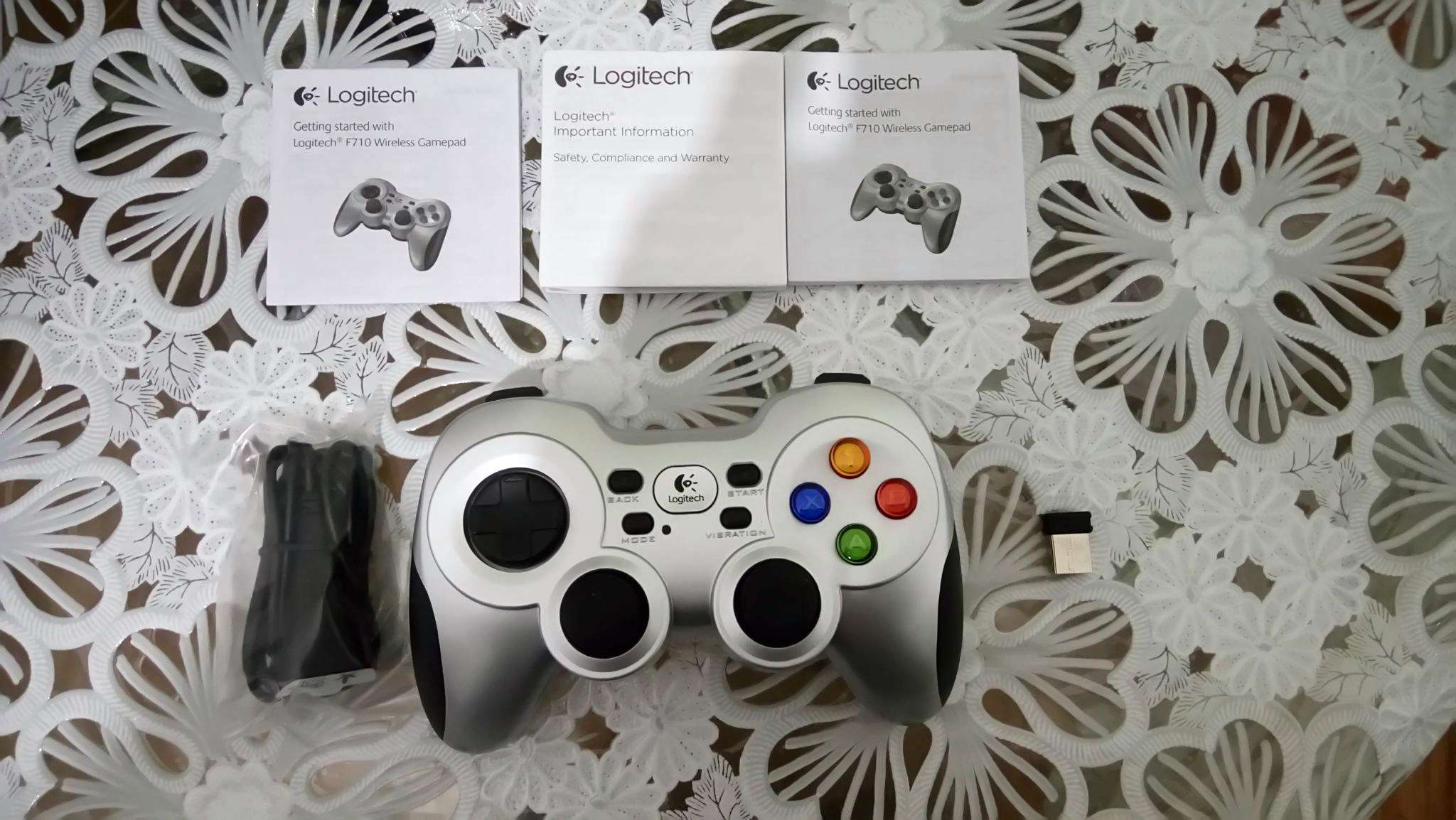 Геймпад LOGITECH F710 Gamepad Wireless USB (940-000145) — купить по ...