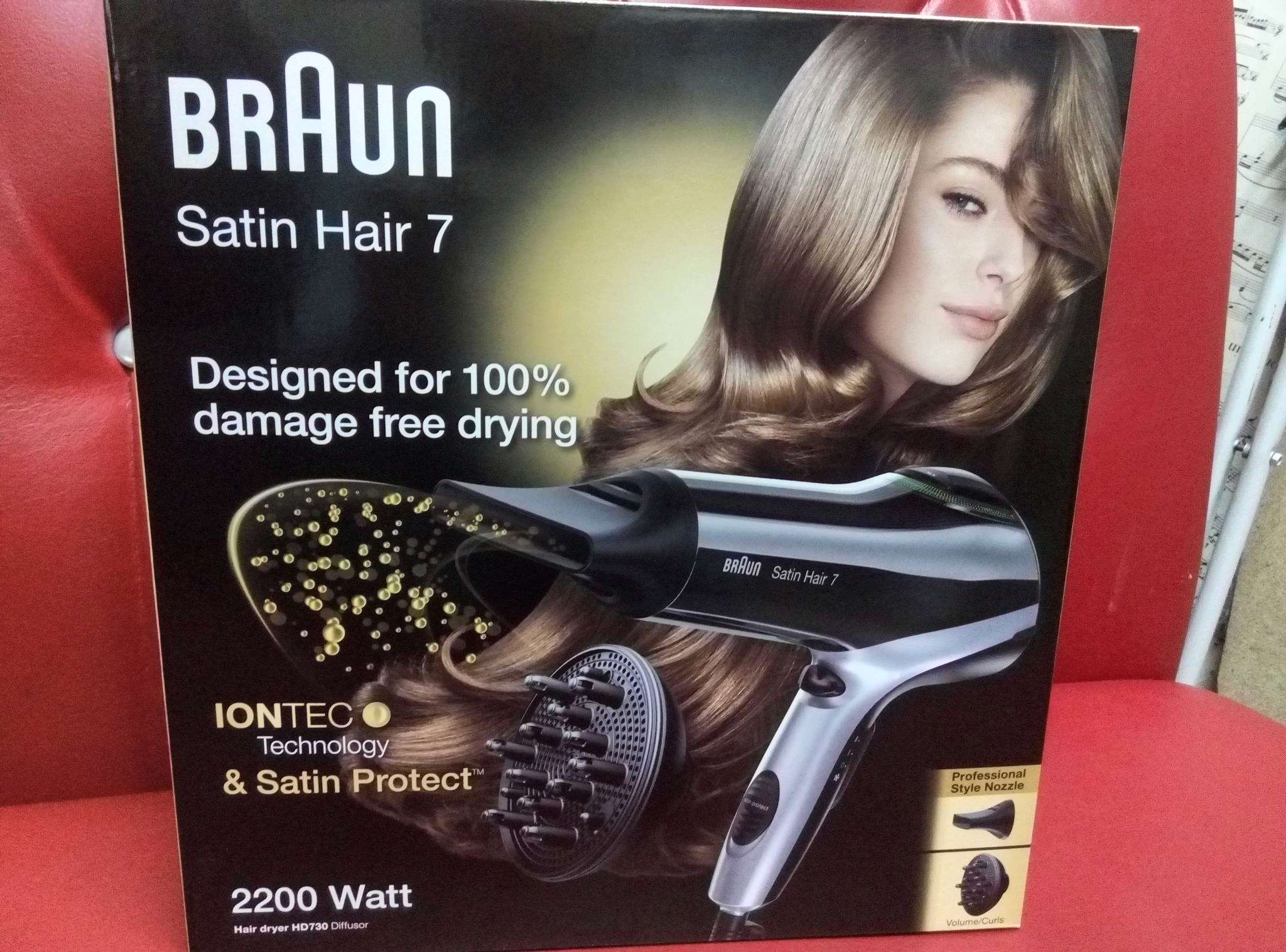Фен braun satin hair 7 как пользоваться