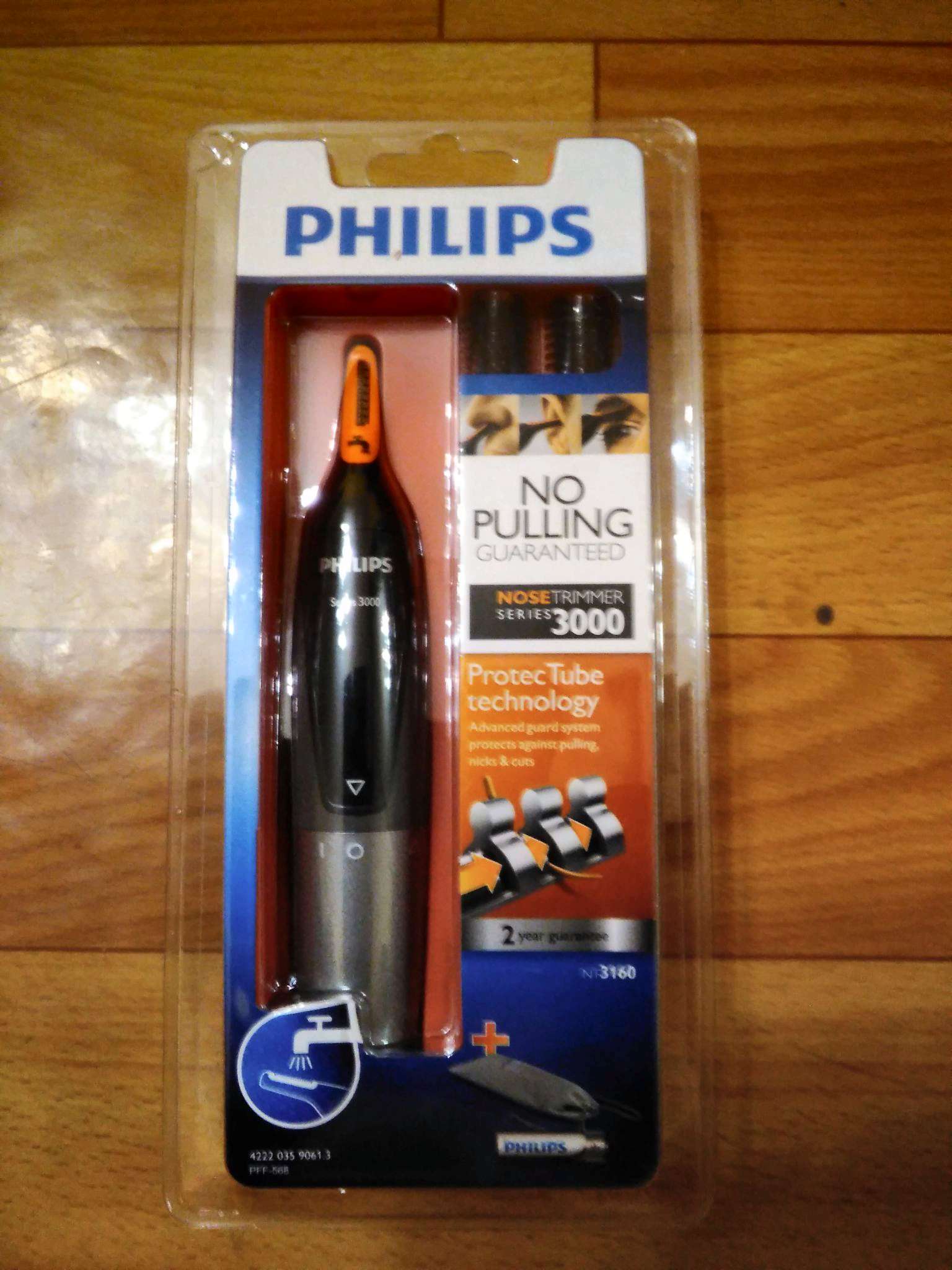 Триммер Philips NT3160/10 для стрижки волос в носу, ушах и бровей ...