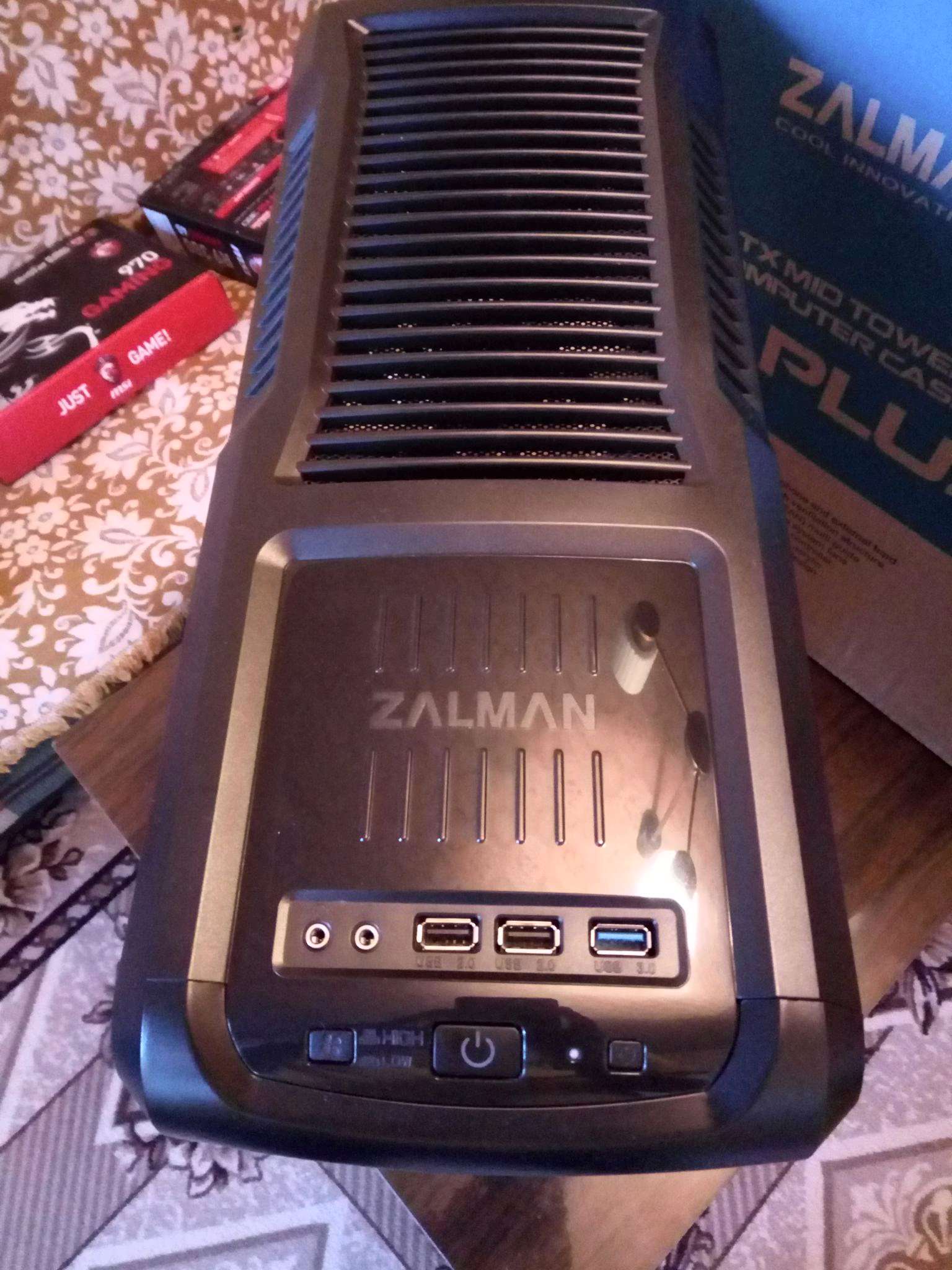 Корпус Zalman Z3 Plus, черный — купить по низкой цене в интернет ...