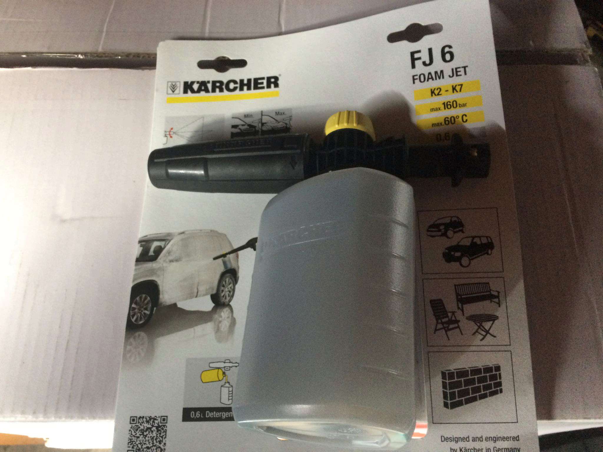 Пена для керхера купить. Karcher пенное сопло FJ 6 (2.643-147.0). Пенное сопло Karcher FJ 6. Пенообразователь Karcher FJ 6. Пенное сопло j6 Karcher.